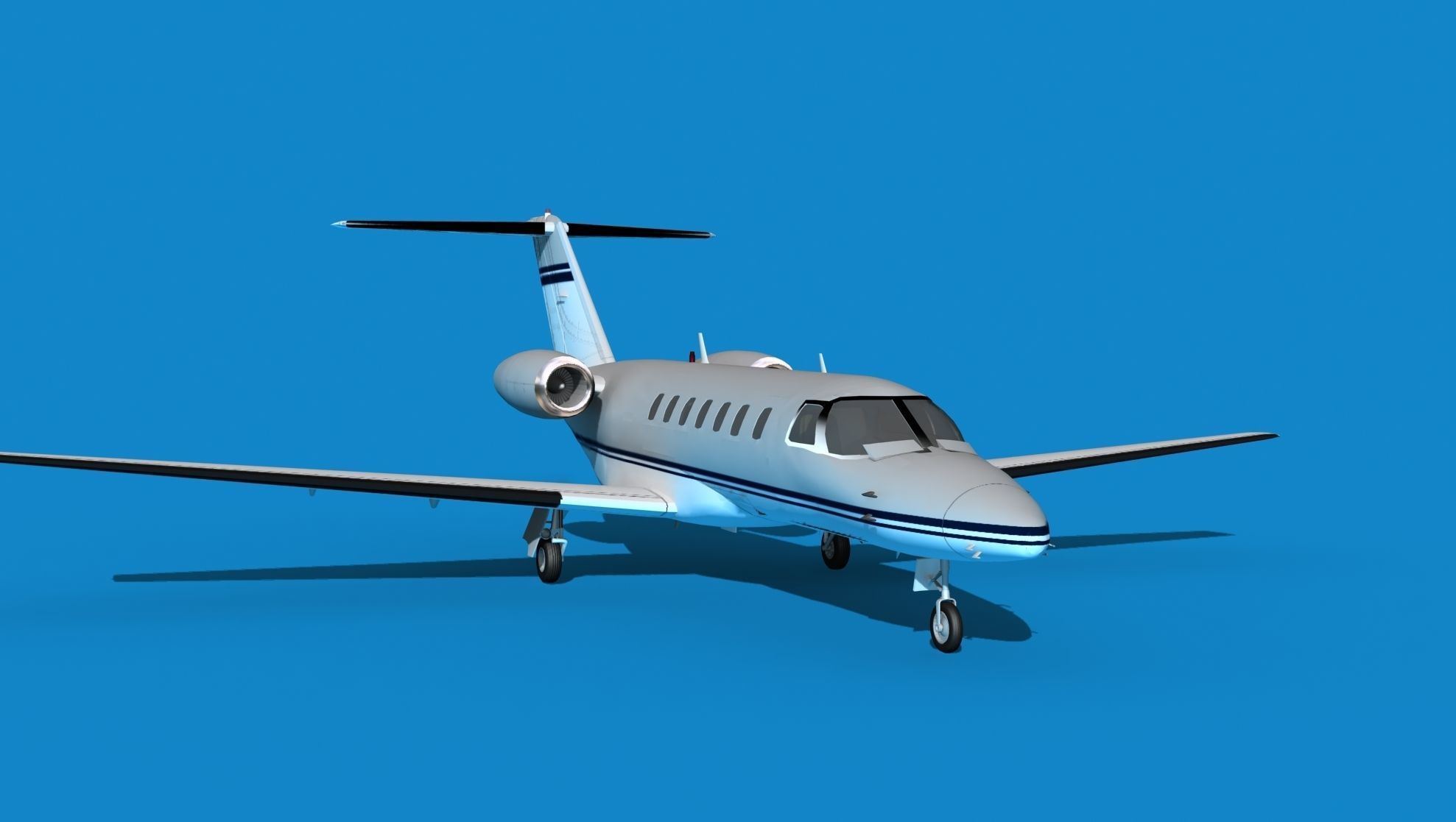 Cessna C528 Citation CJ3 V05 3D model_2