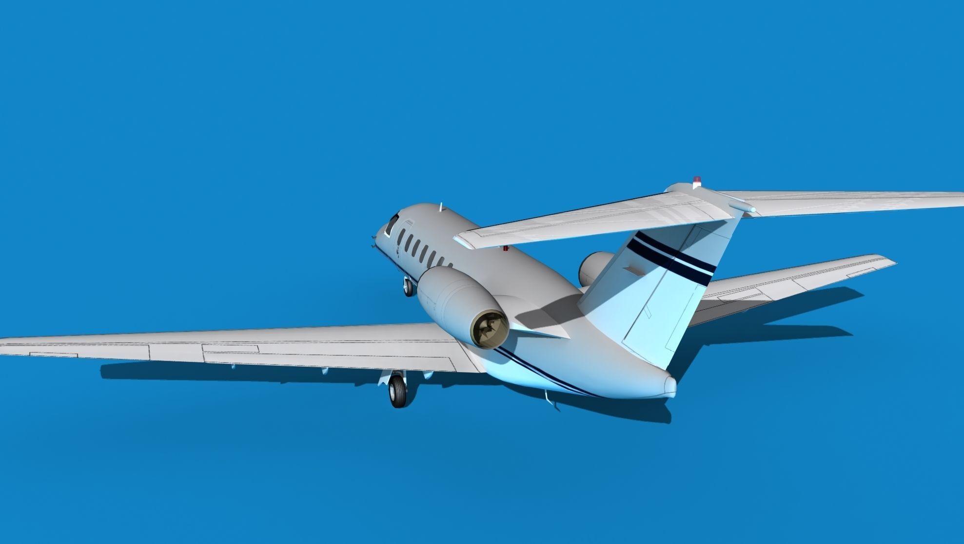Cessna C528 Citation CJ3 V05 3D model_7