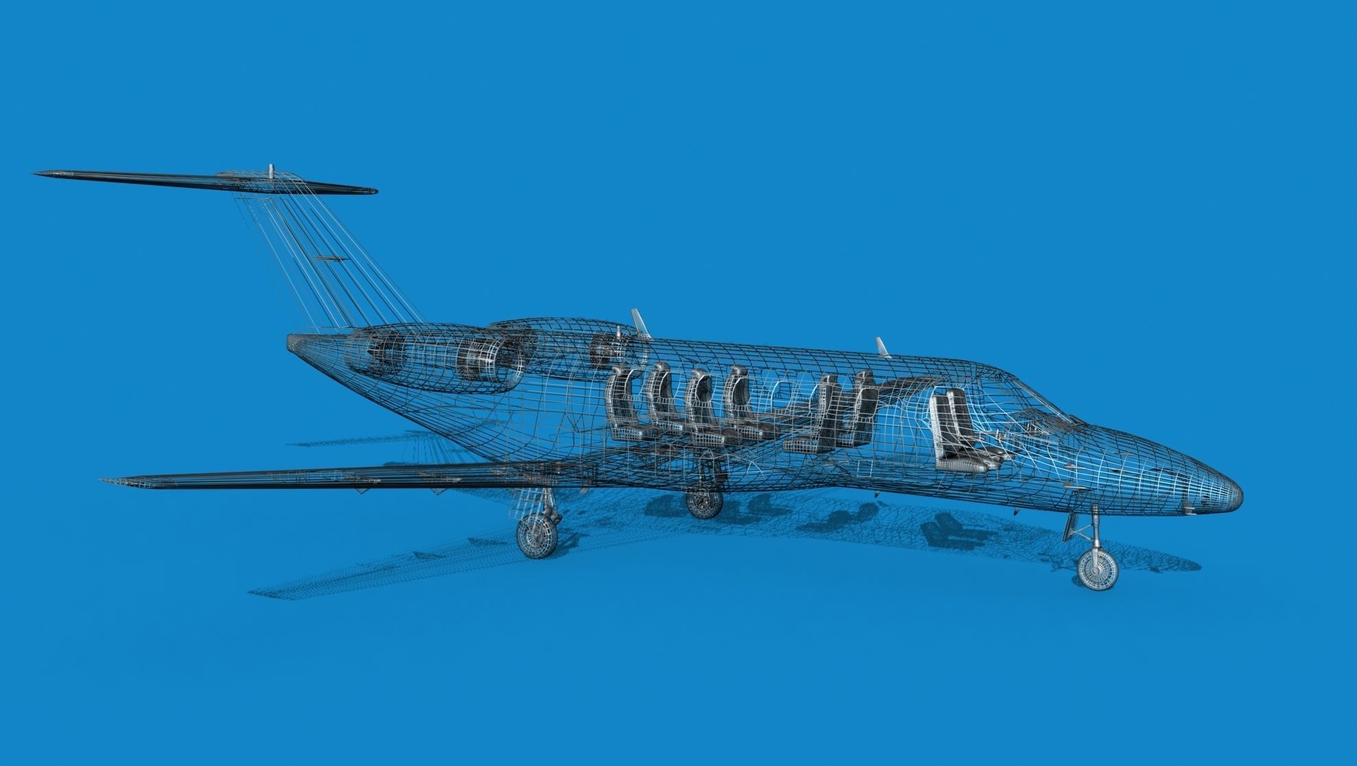 Cessna C528 Citation CJ3 V05 3D model_14