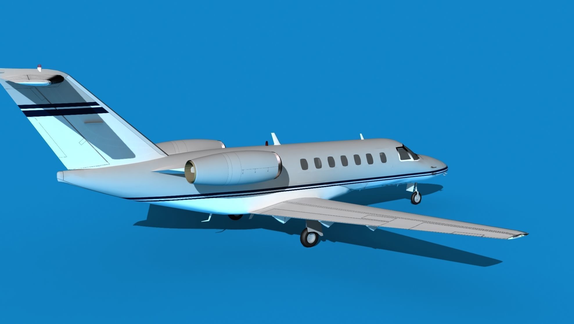 Cessna C528 Citation CJ3 V05 3D model_5