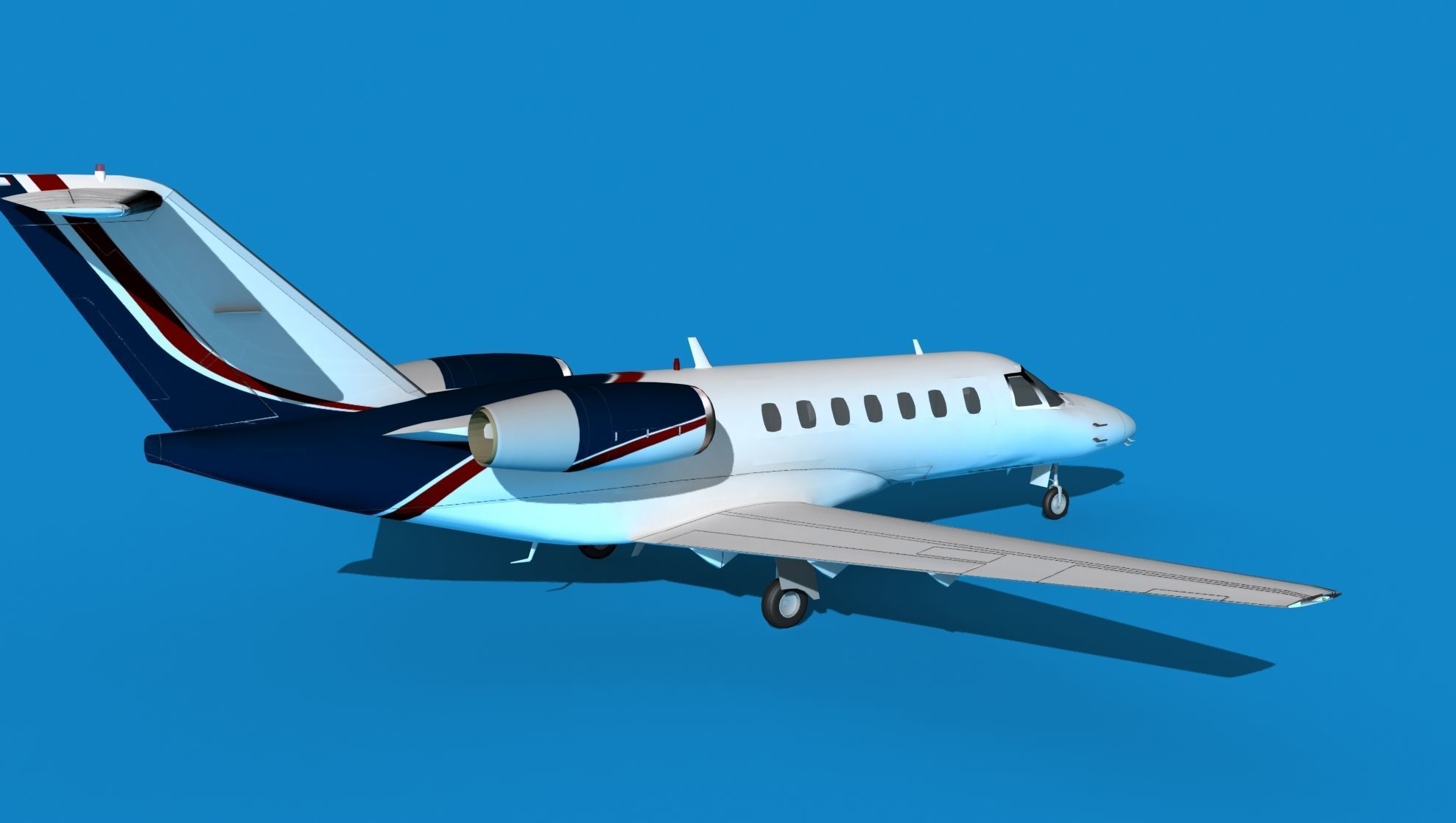 Cessna C528 Citation CJ3 V06 3D model_5