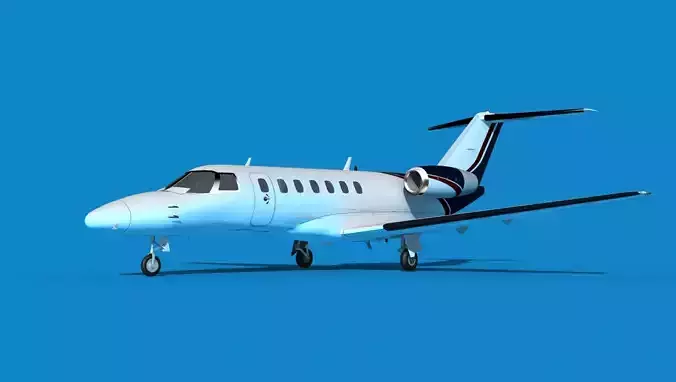 Cessna C528 Citation CJ3 V06 3D model