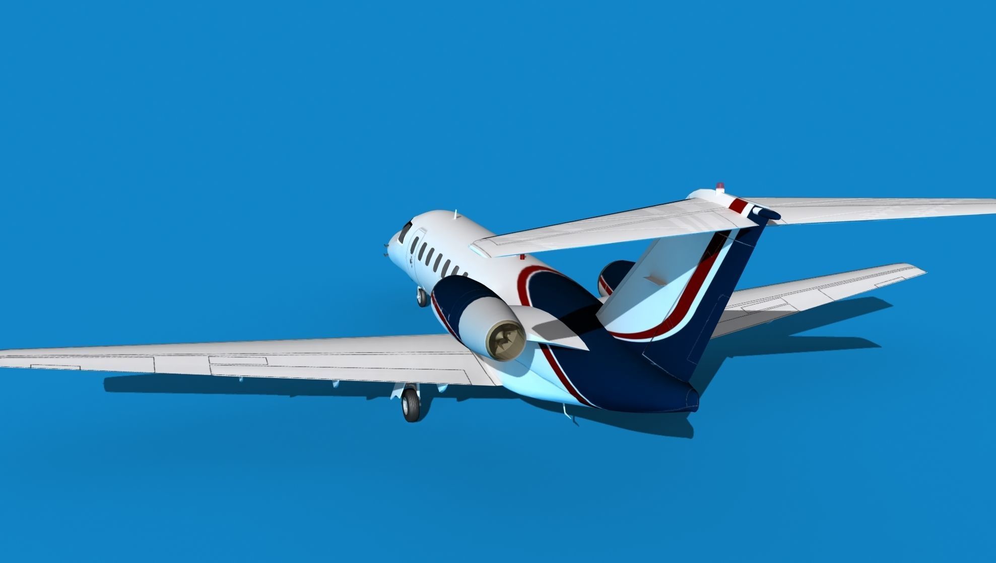 Cessna C528 Citation CJ3 V06 3D model_7