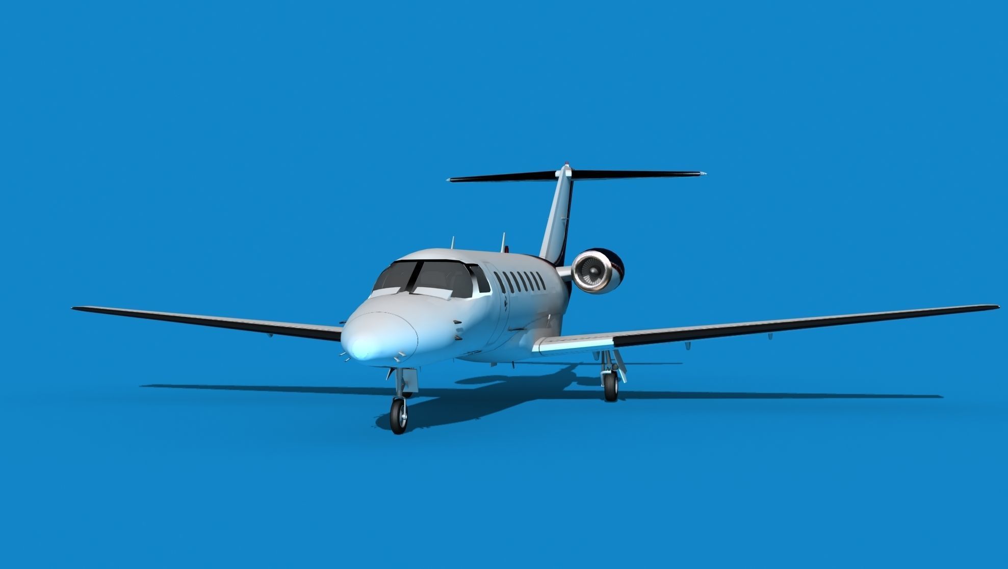 Cessna C528 Citation CJ3 V06 3D model_1