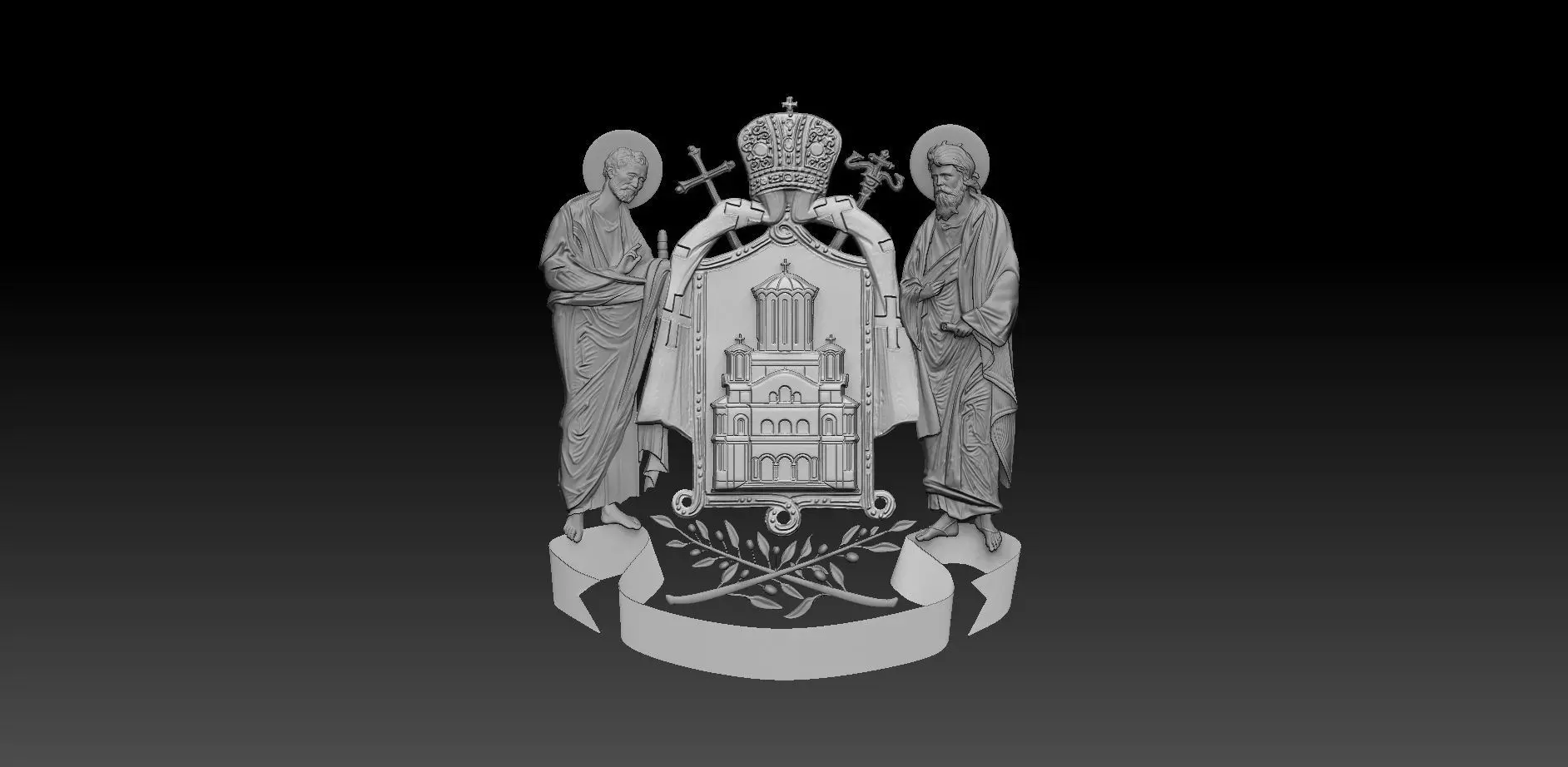 Romanian Orthodox Church 3D print model