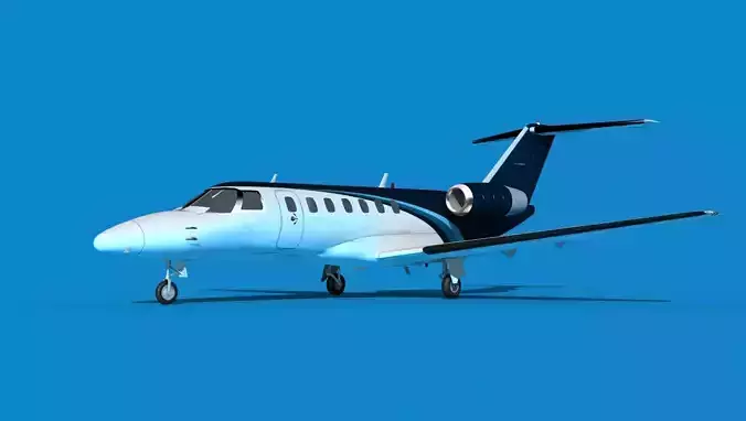 Cessna C528 Citation CJ3 V09 3D model