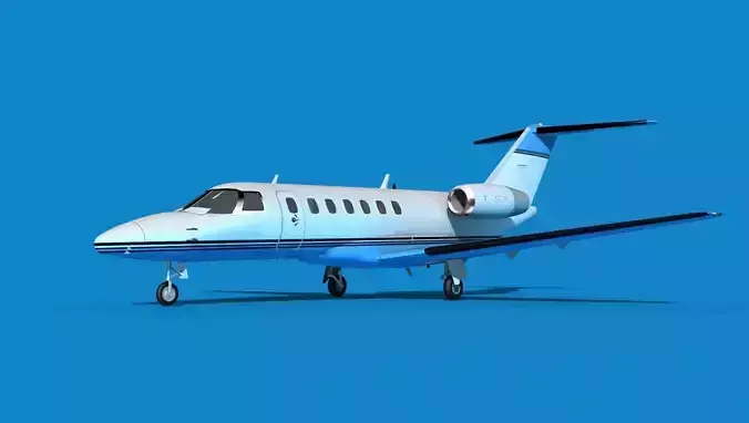 Cessna C528 Citation CJ3 V10 3D model