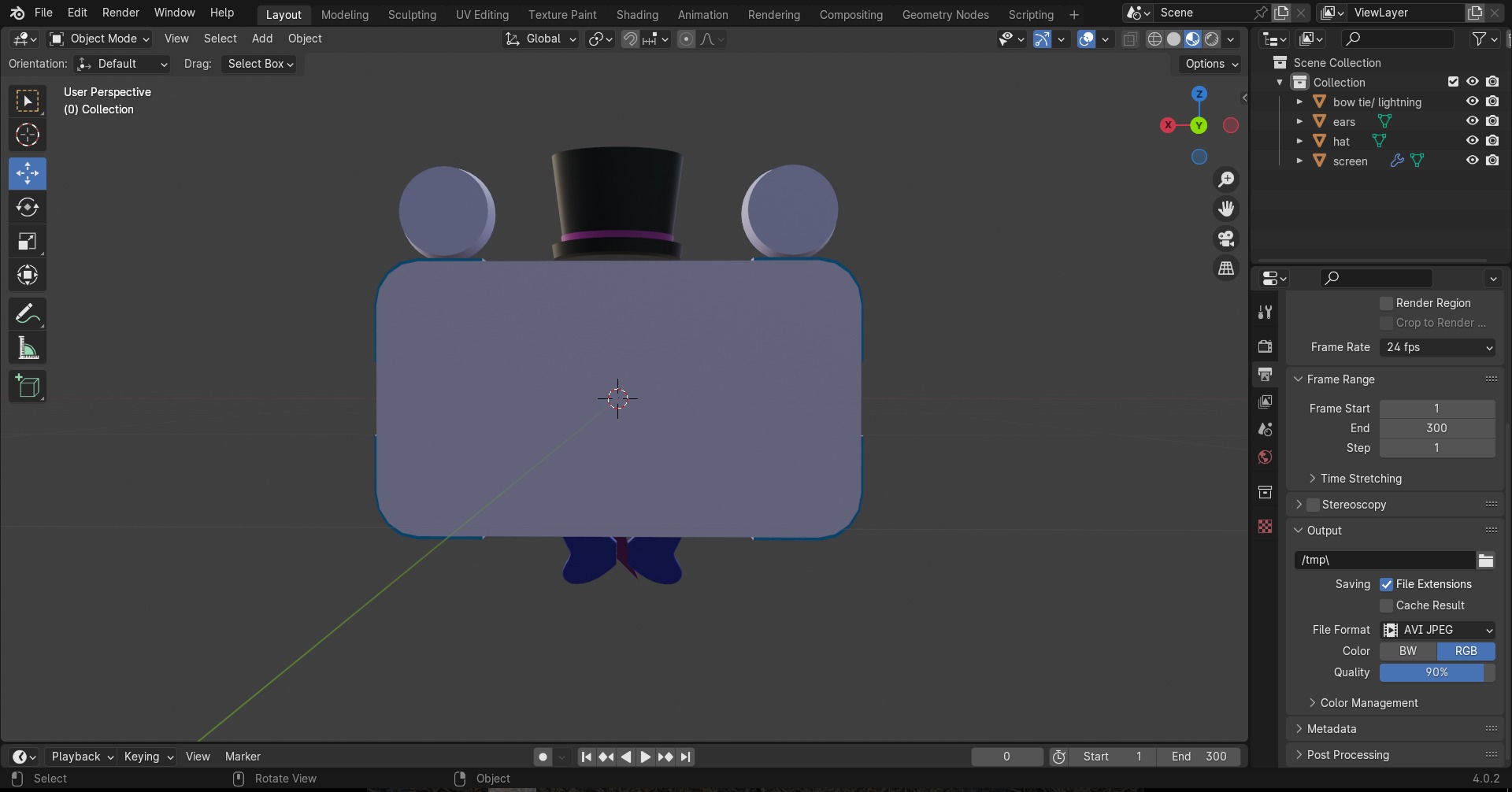 five nights at freddys security breach save box 3D model_3