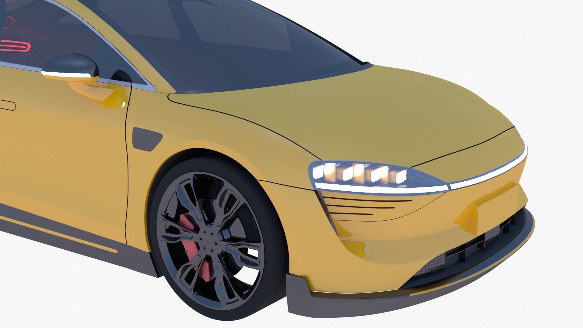 Nio ET7 and Luxeed S7 3D Model Collection_7