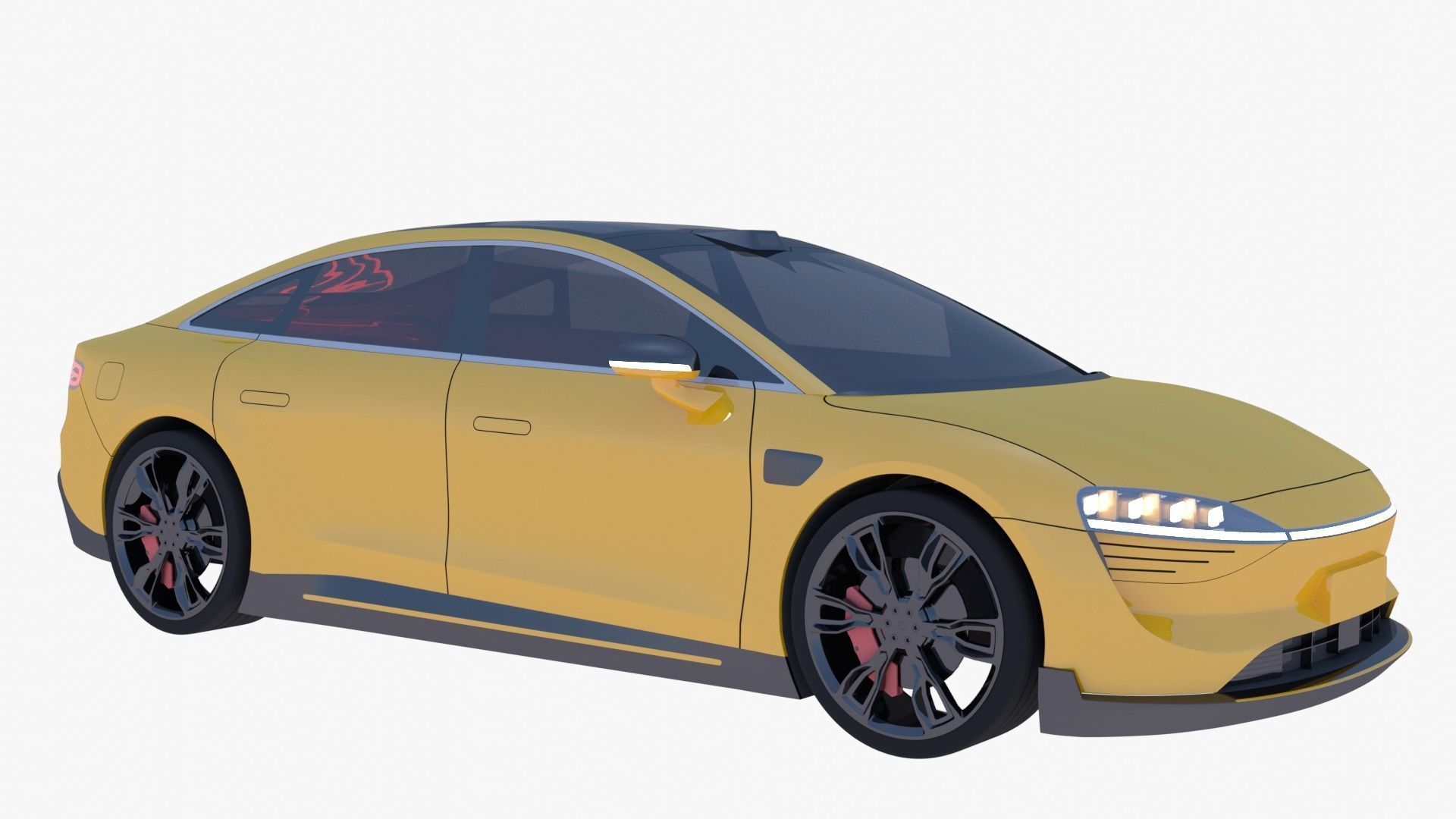 Nio ET7 and Luxeed S7 3D Model Collection_4