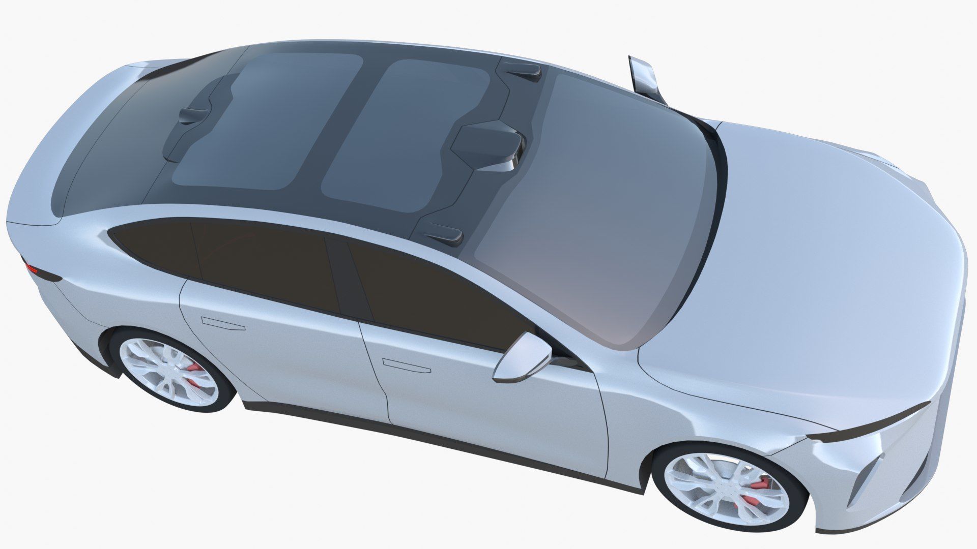 Nio ET7 and Luxeed S7 3D Model Collection_11