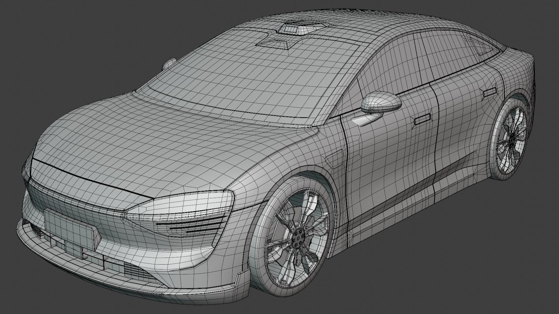 Nio ET7 and Luxeed S7 3D Model Collection_2