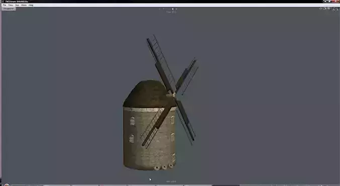 littleMill windmill on computer screen