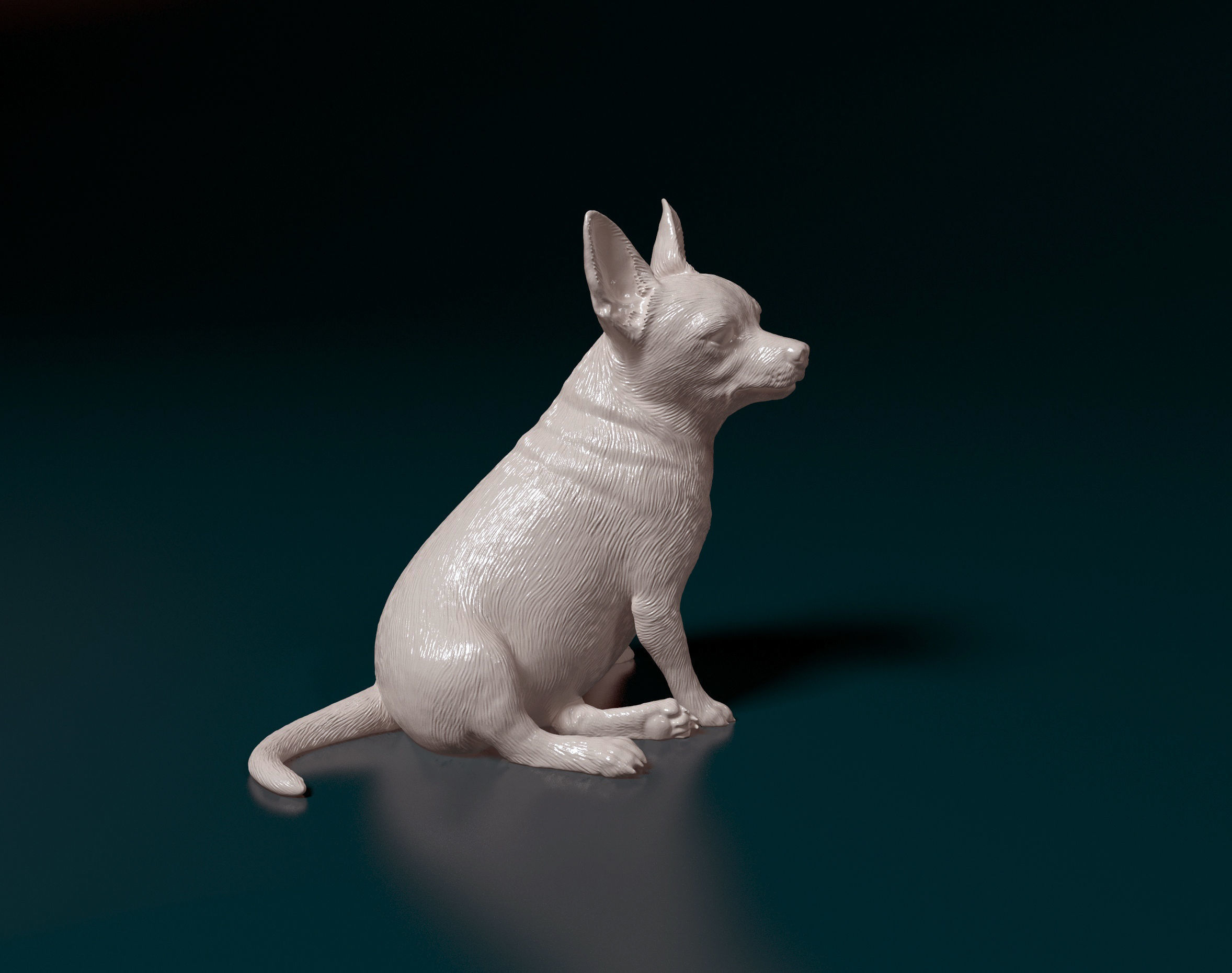 Chihuahua 09 3D print model_1