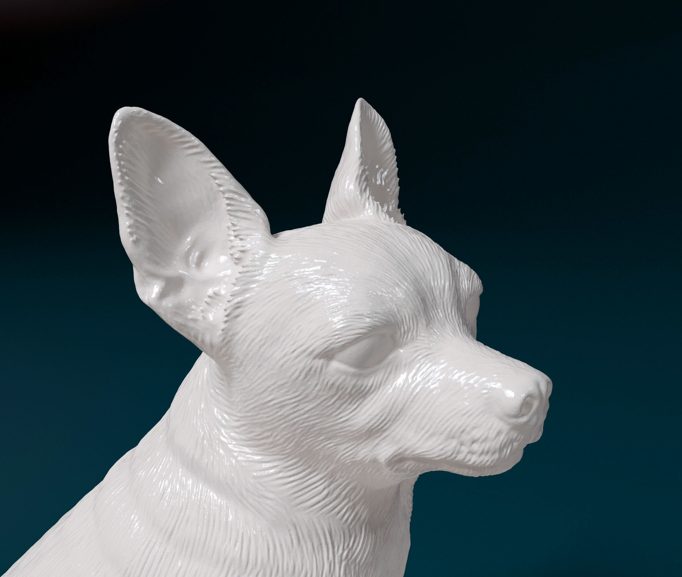 Chihuahua 09 3D print model_5