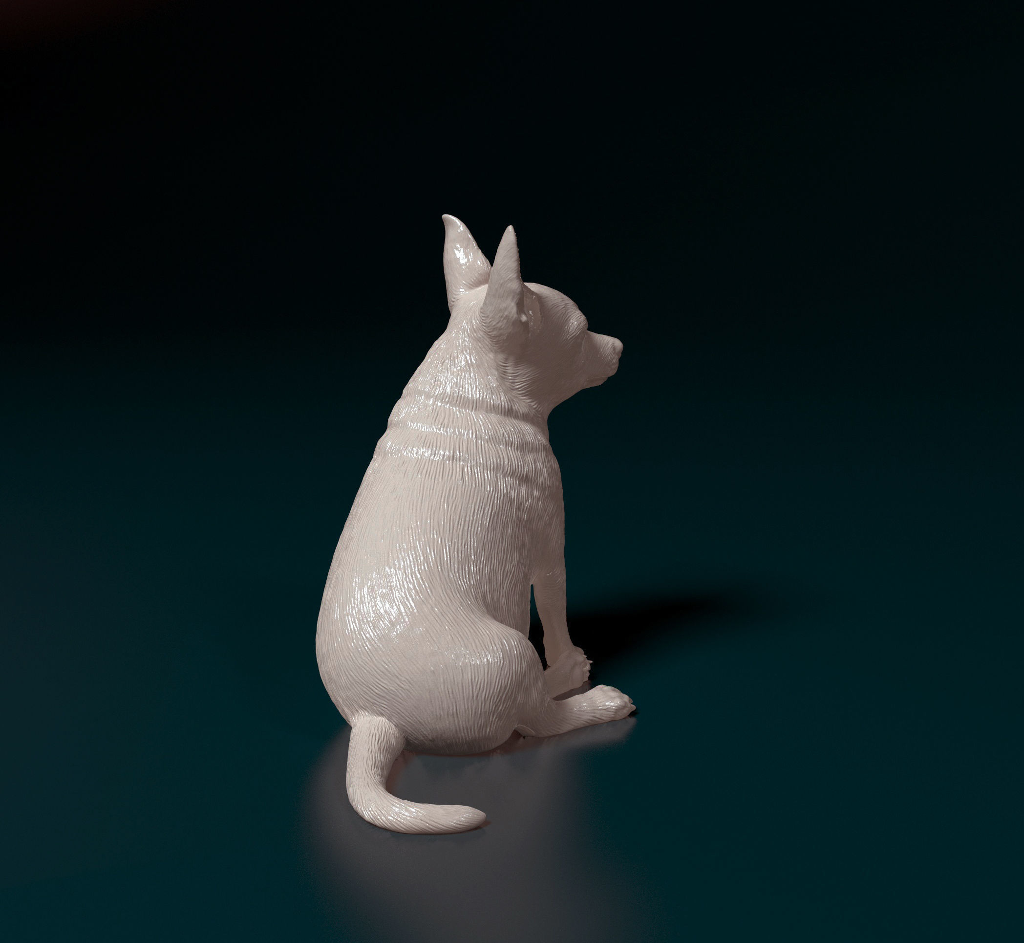 Chihuahua 09 3D print model_2