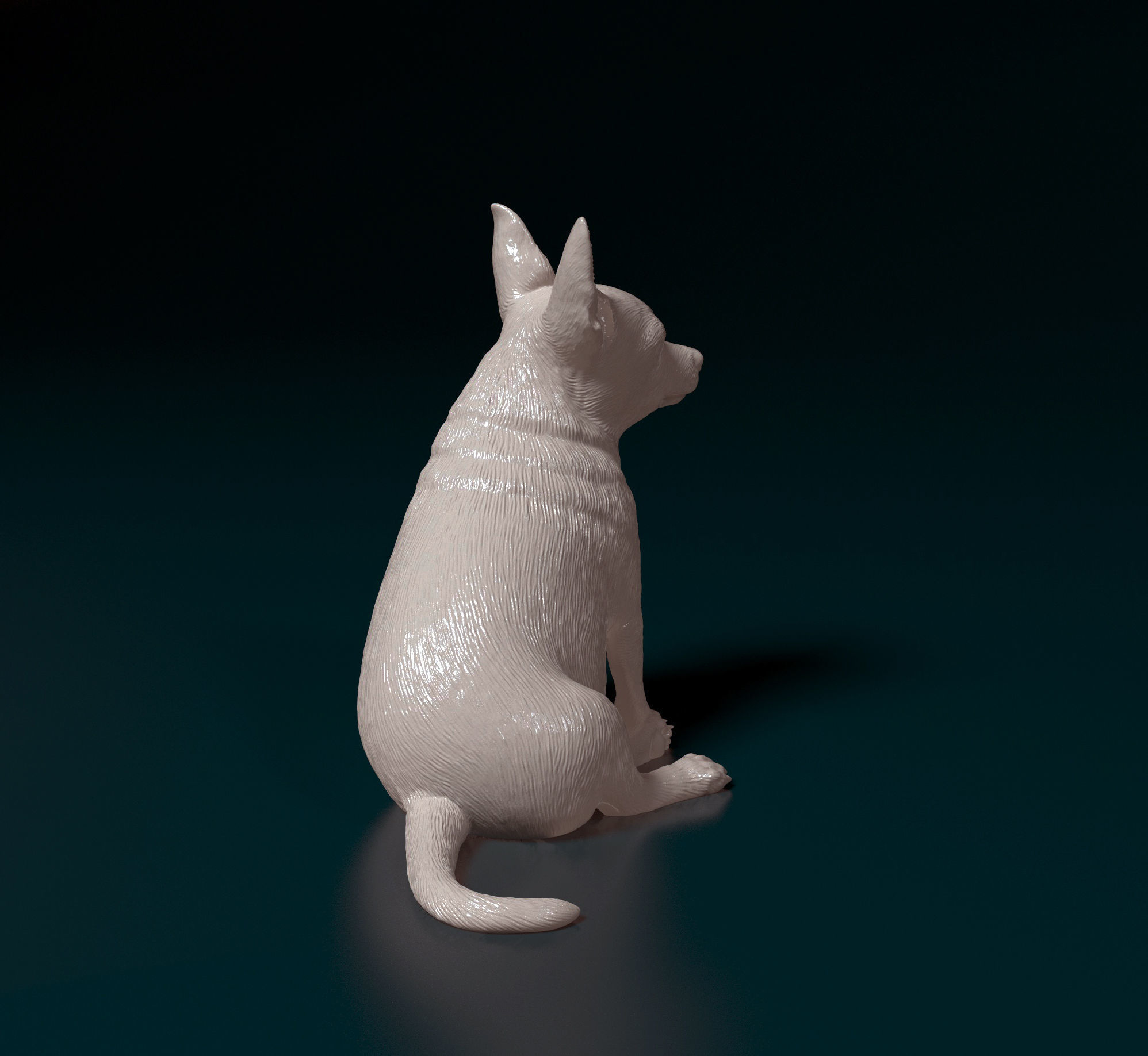 Chihuahua 09 3D print model_4
