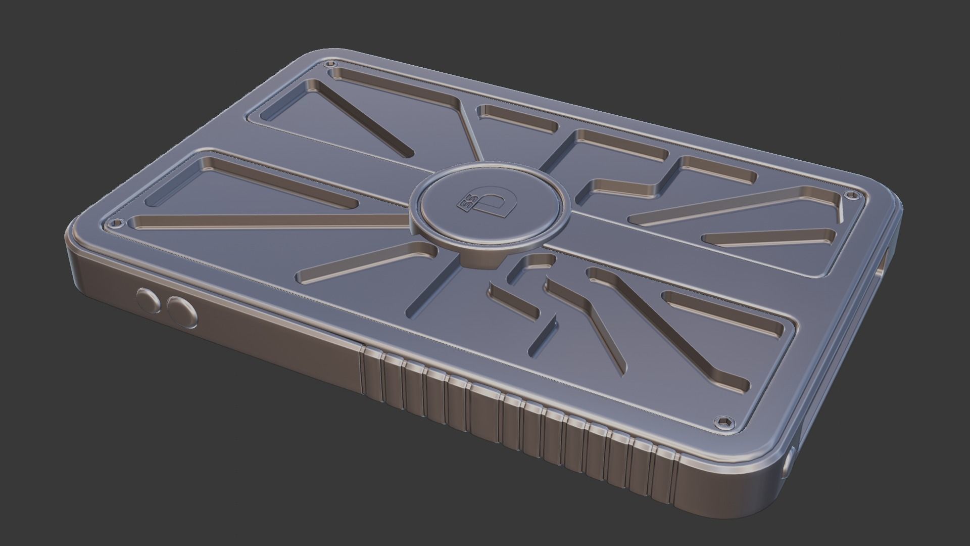 Portable SSD 3D model_19