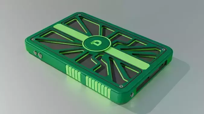 Portable SSD 3D model