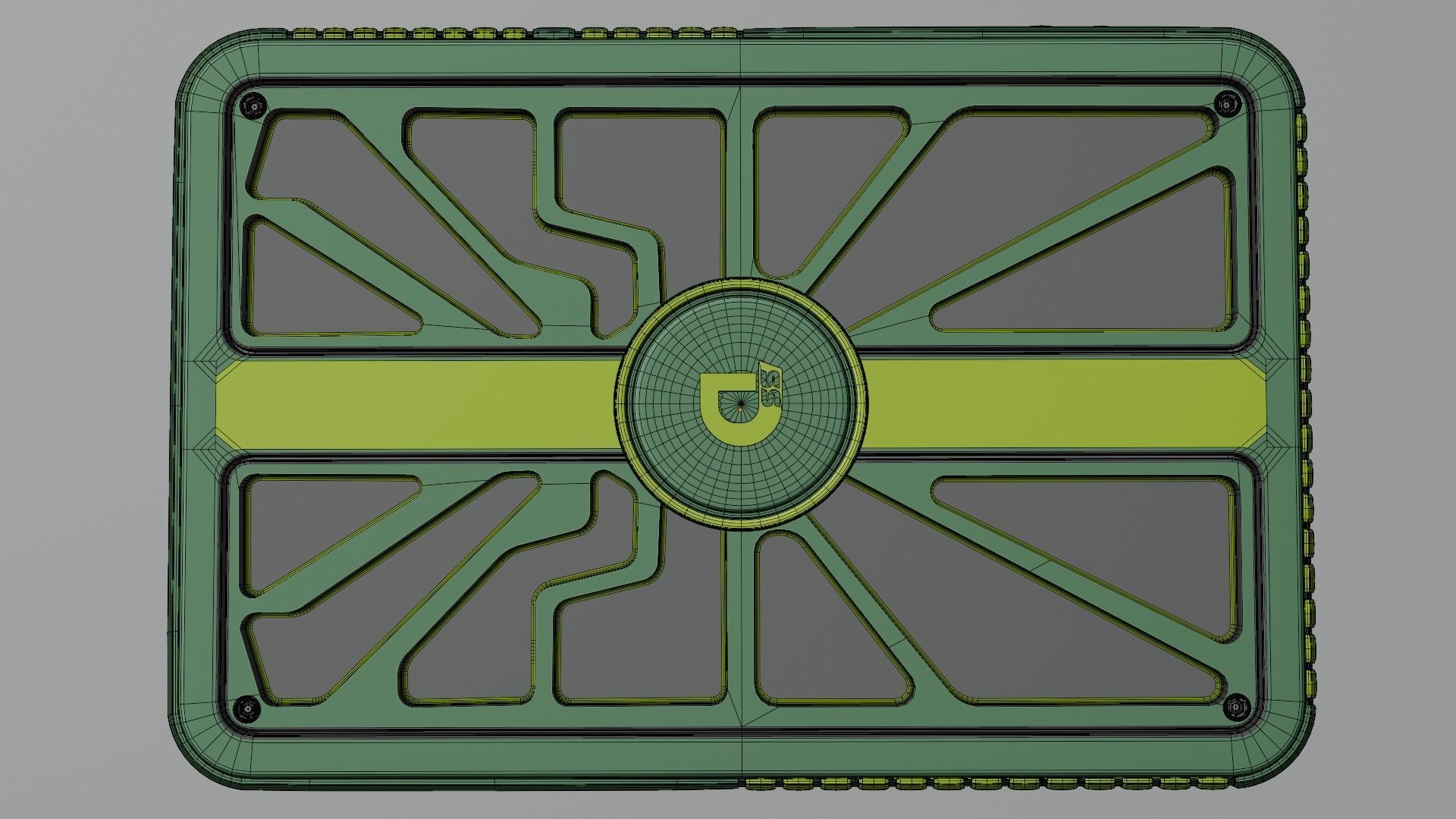 Portable SSD 3D model_10