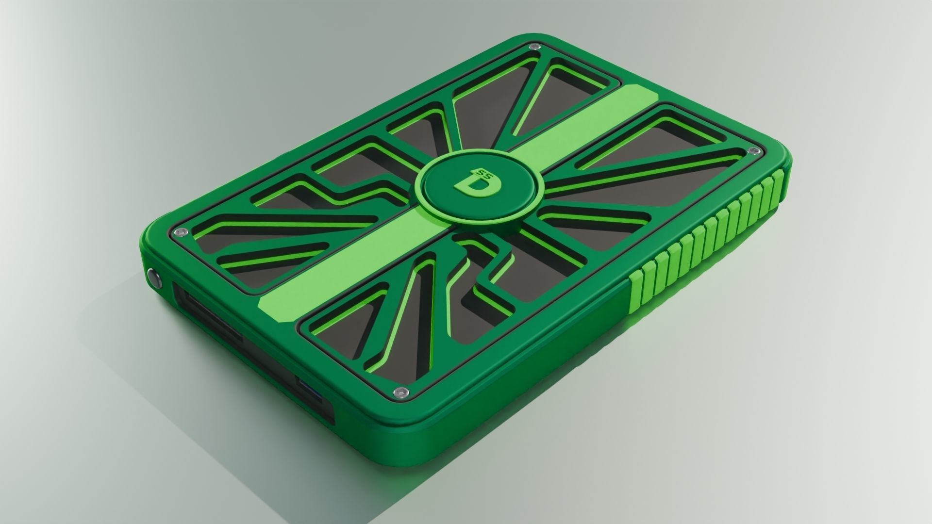Portable SSD 3D model_5