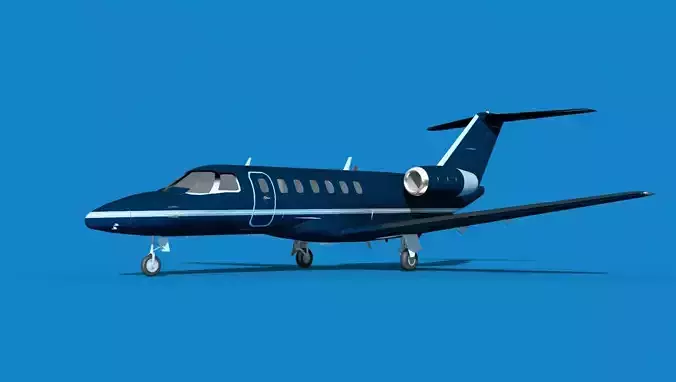 Cessna C528 Citation CJ3 V14 3D model