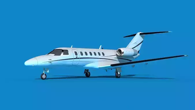 Cessna C528 Citation CJ3 V15 3D model