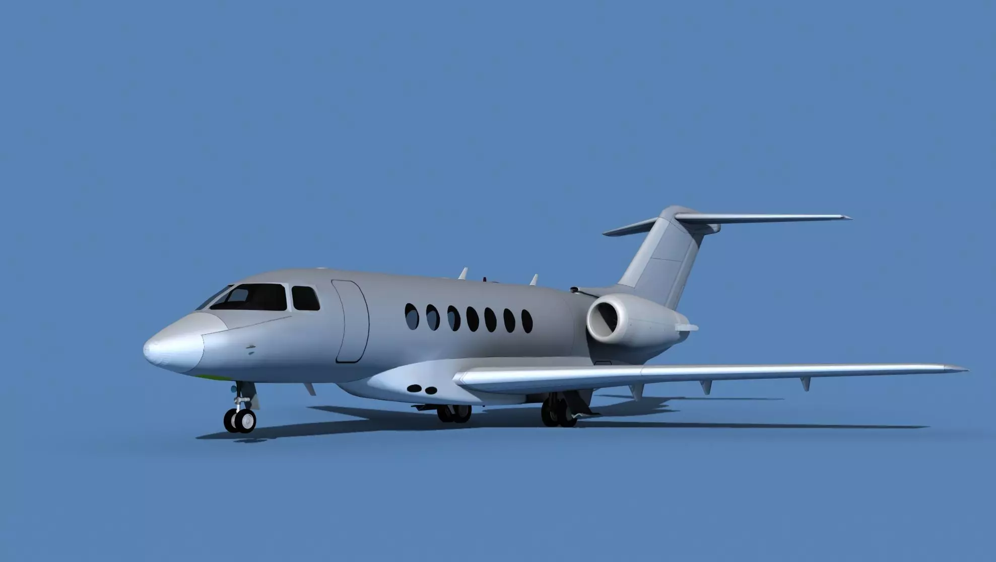 Hawker Siddley 4000 V00 3D model_0