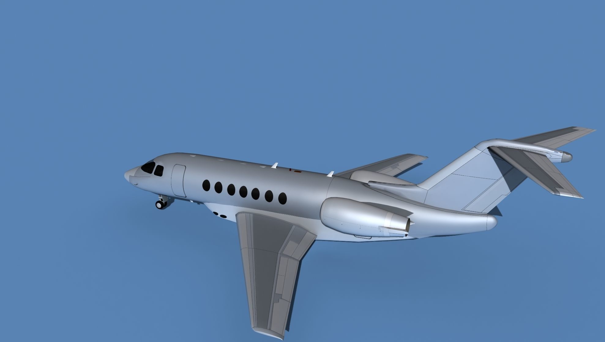 Hawker Siddley 4000 V00 3D model_8