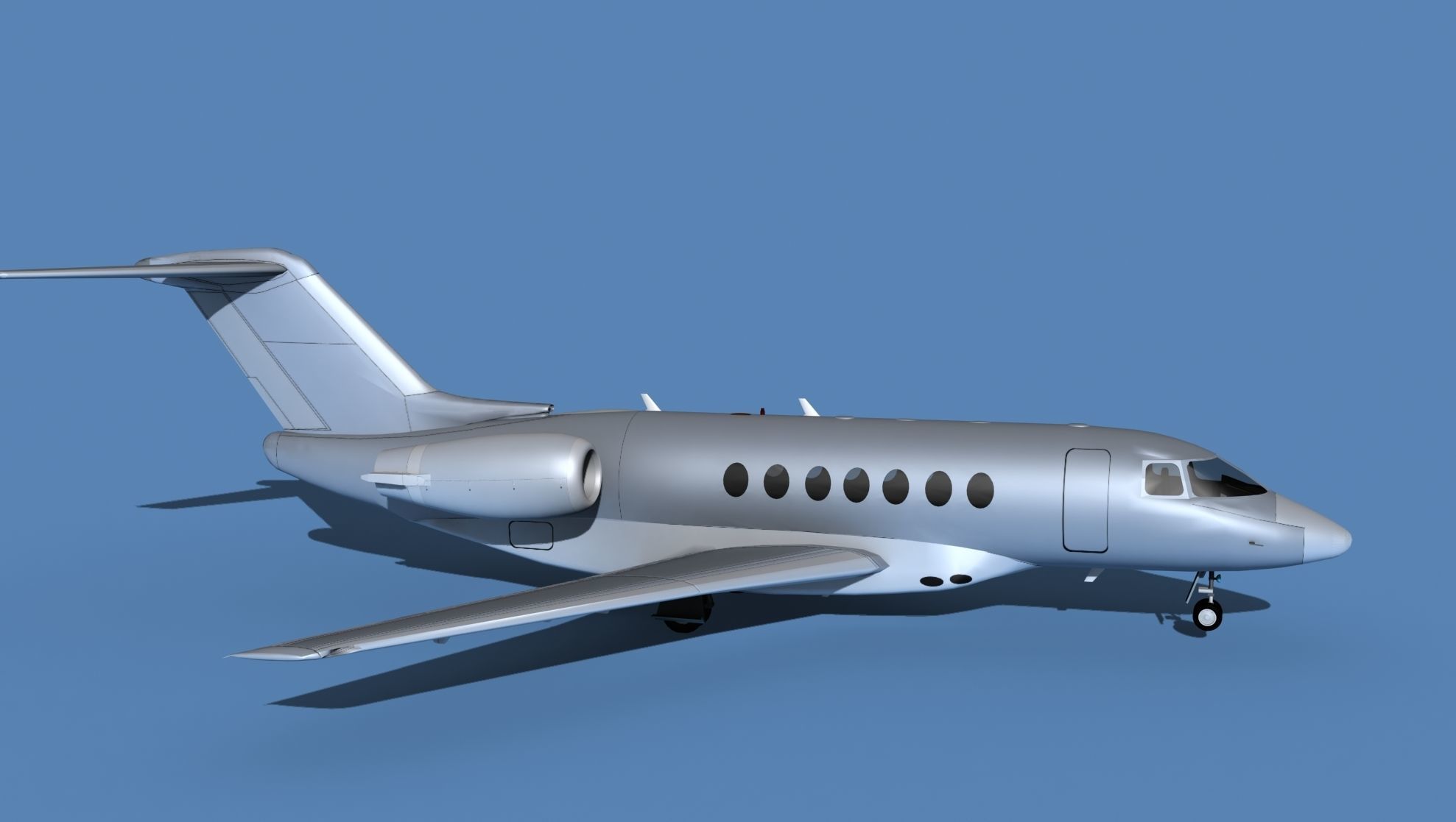 Hawker Siddley 4000 V00 3D model_3