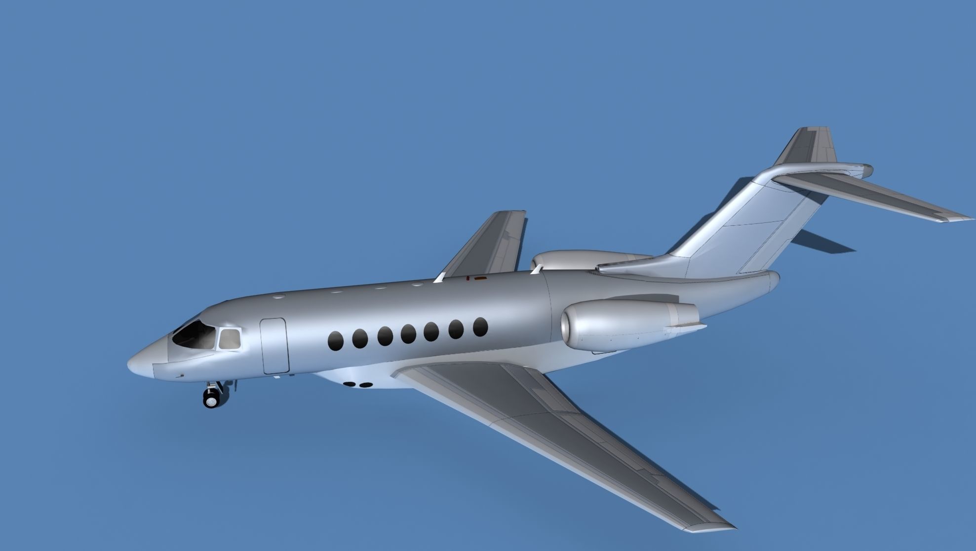 Hawker Siddley 4000 V00 3D model_9