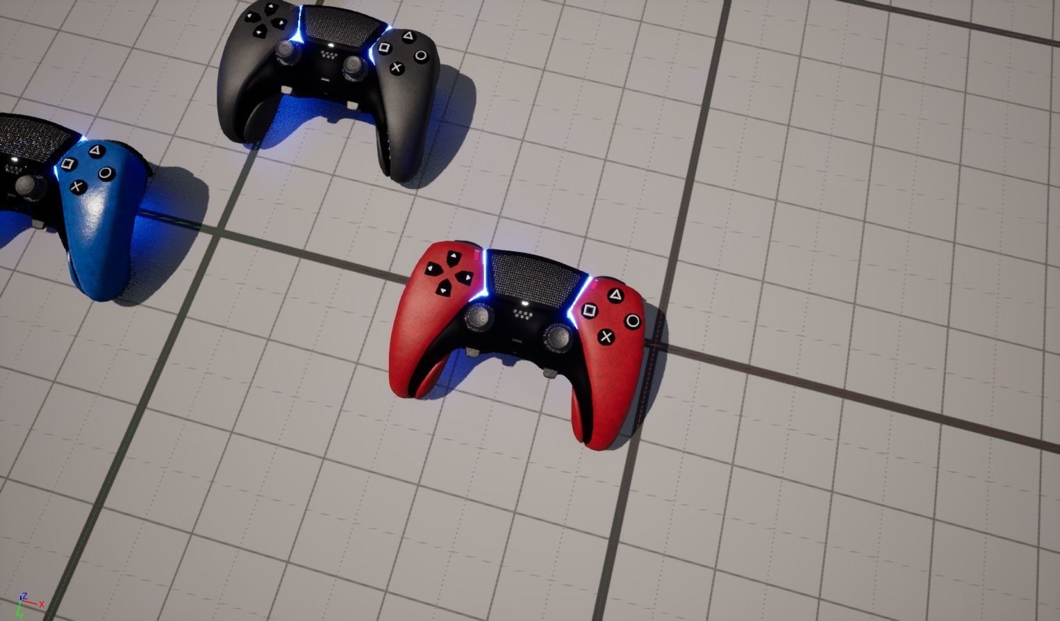 Red Joystick Model - High Quality and Detailed 3D Model Low-poly 3D model_11