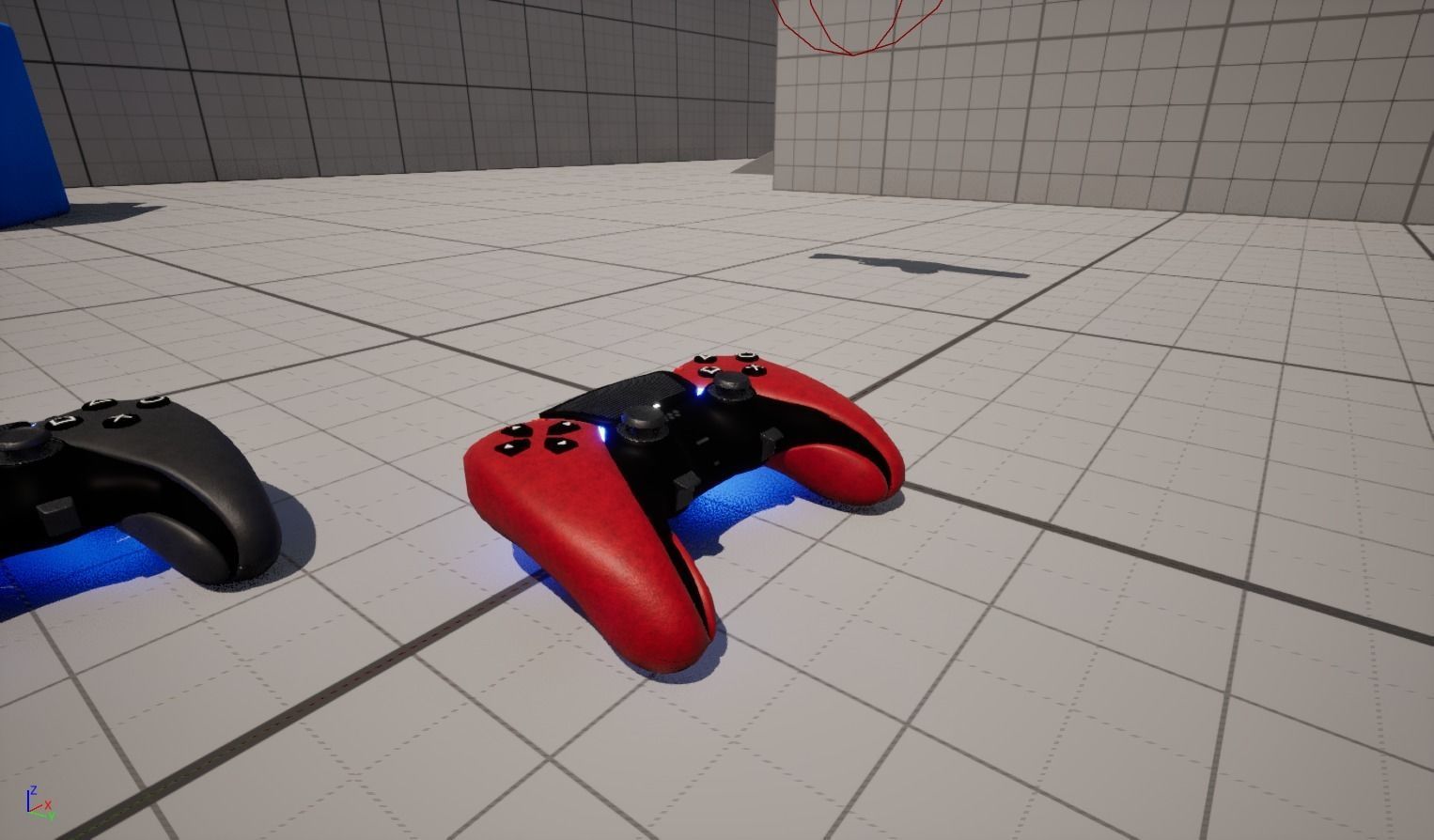 Red Joystick Model - High Quality and Detailed 3D Model Low-poly 3D model_7