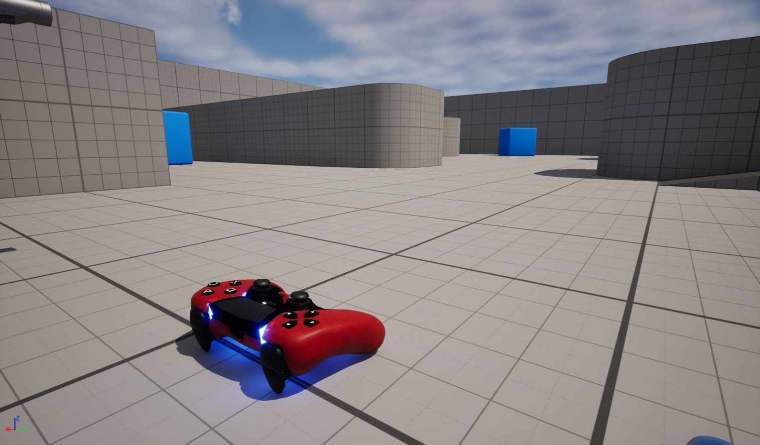 Red Joystick Model - High Quality and Detailed 3D Model Low-poly 3D model_8