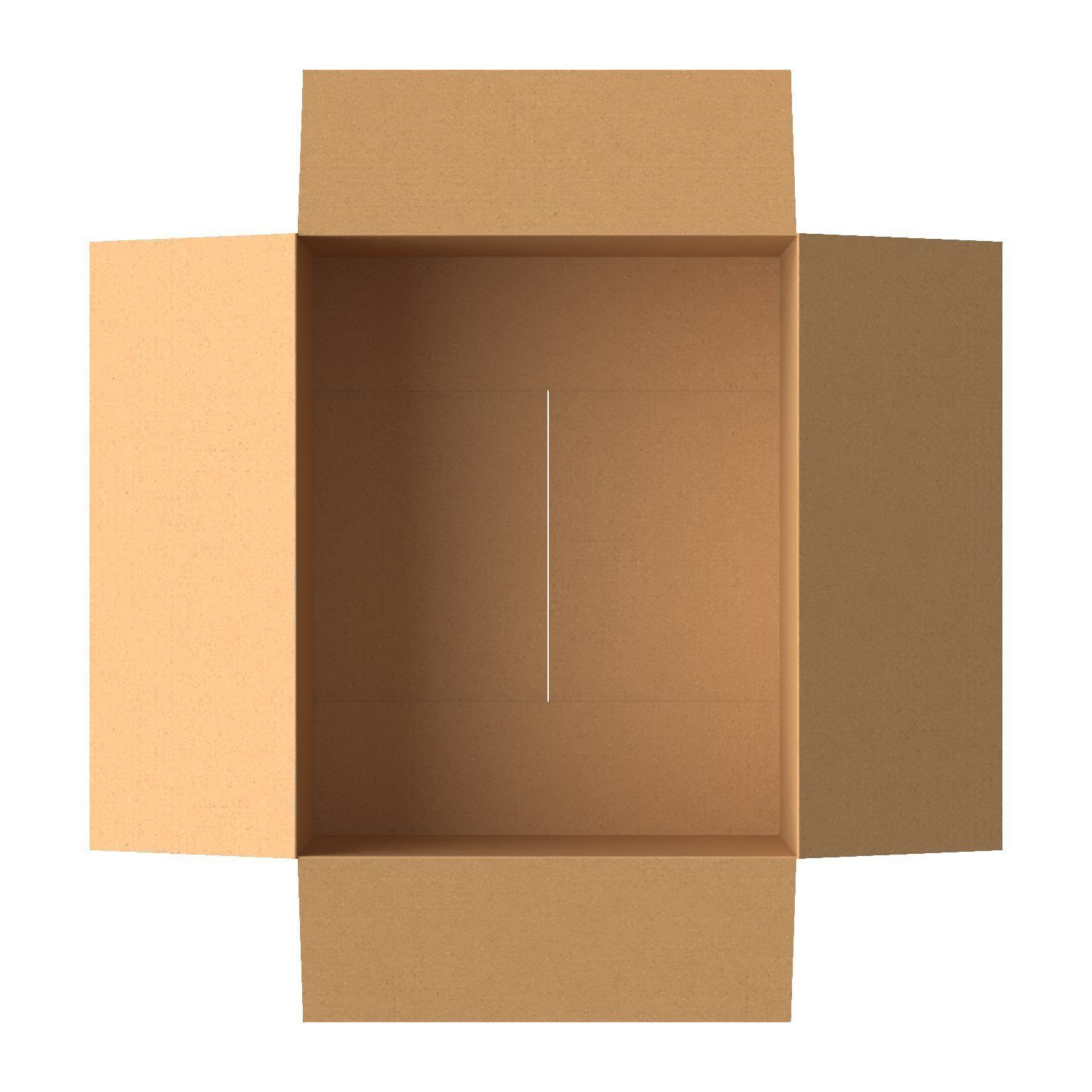 Amazon box 2J PBR 02 Low-poly 3D model_18