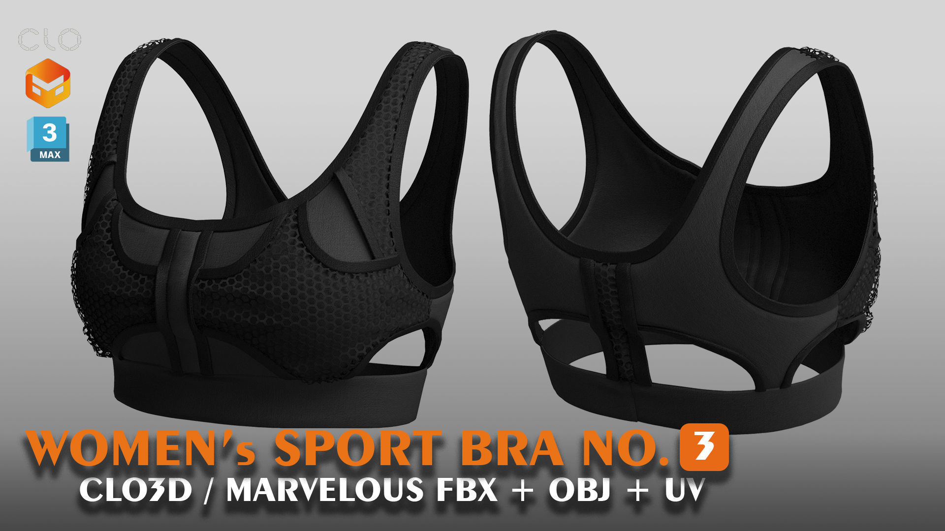 10 SPORT BRA 3dmodel 3D model_7