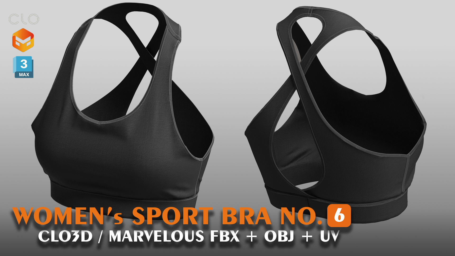 10 SPORT BRA 3dmodel 3D model_16