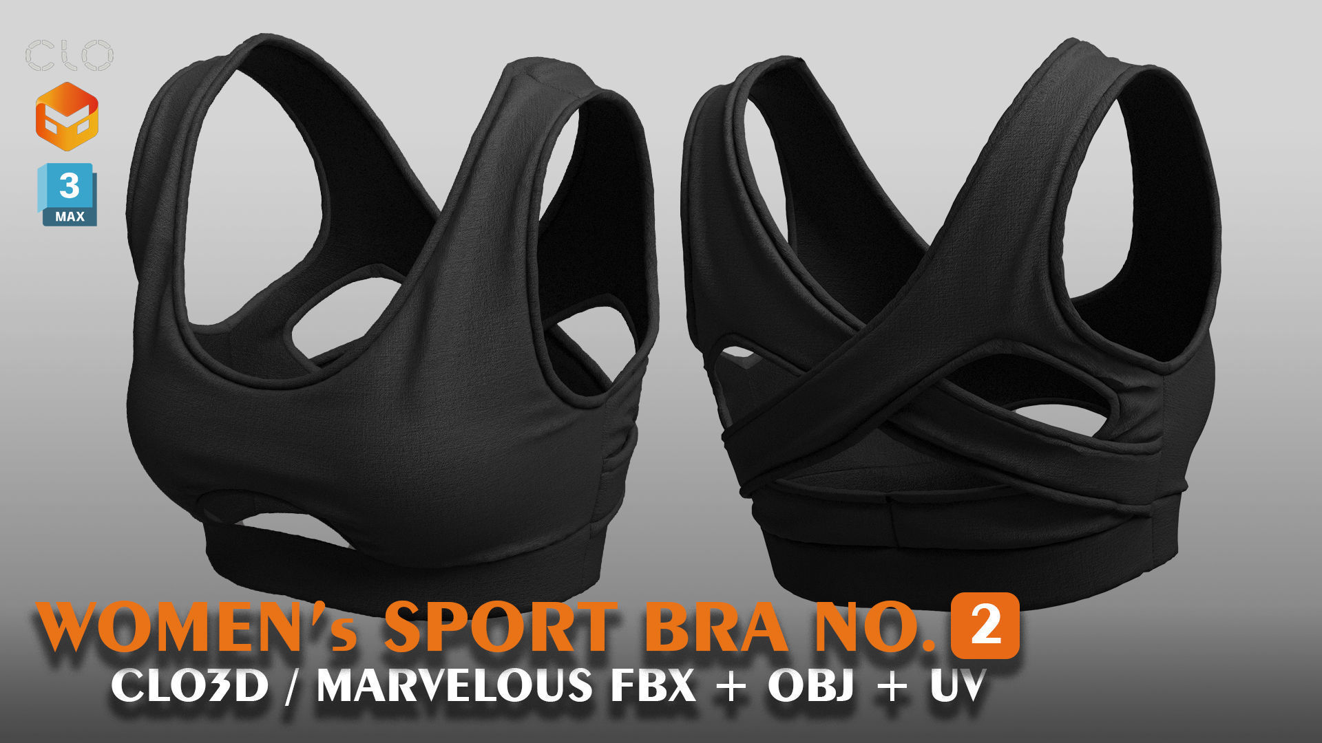 10 SPORT BRA 3dmodel 3D model_4