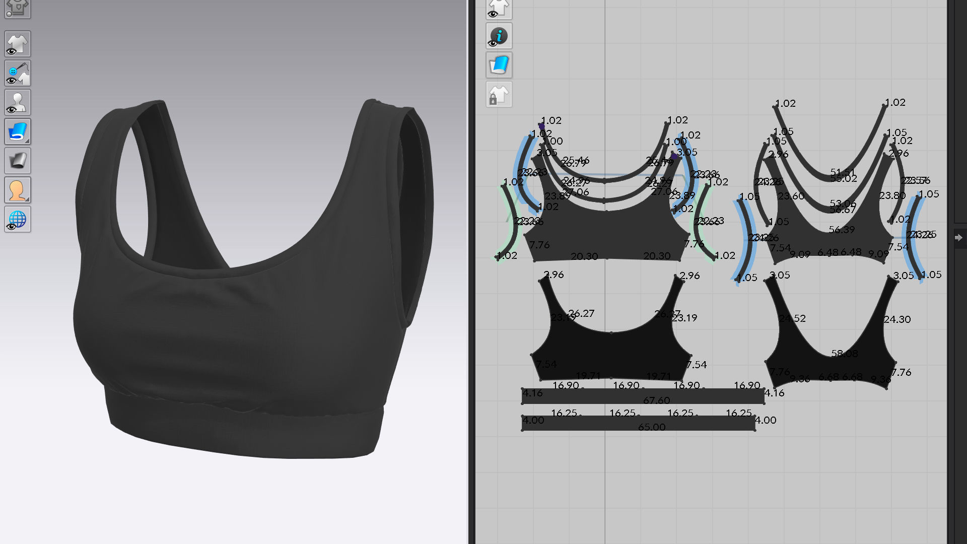 10 SPORT BRA 3dmodel 3D model_2