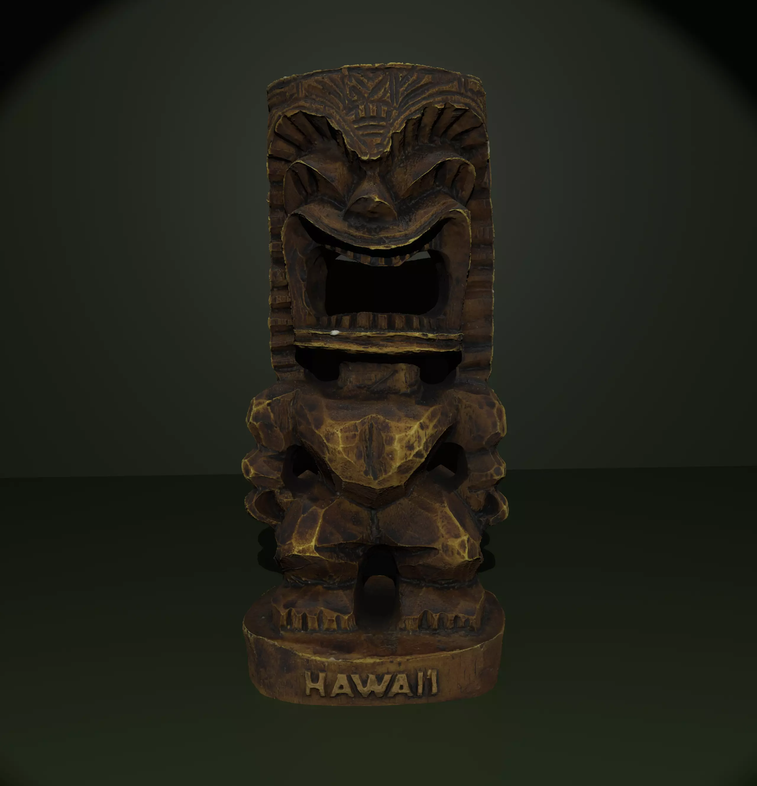 Tiki Hawaii 3D print model