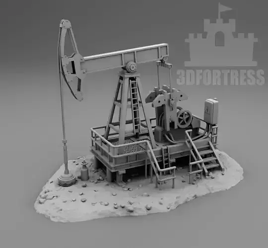 OilPlatform 3D print model
