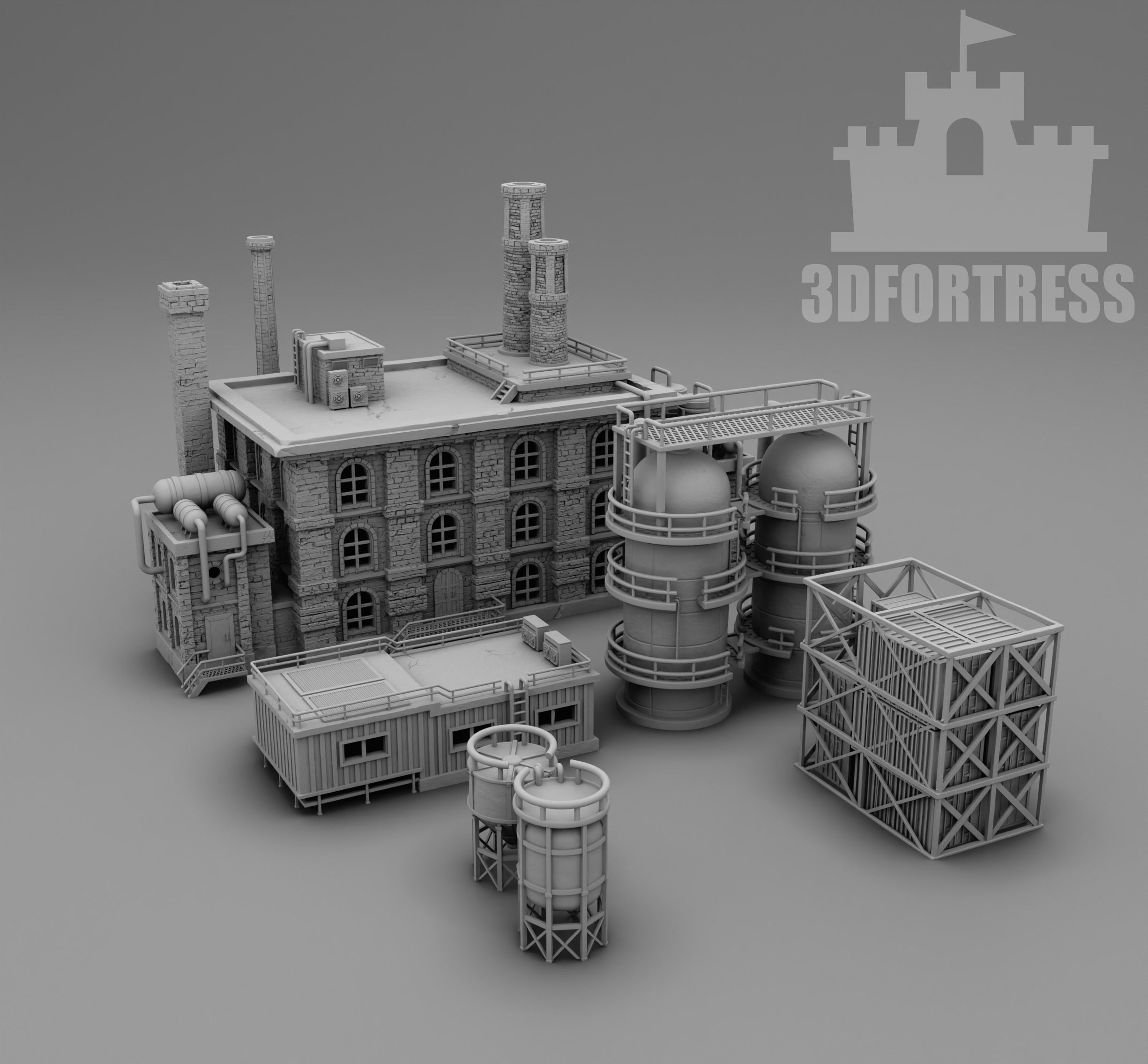 ModularFactory 3D print model_13