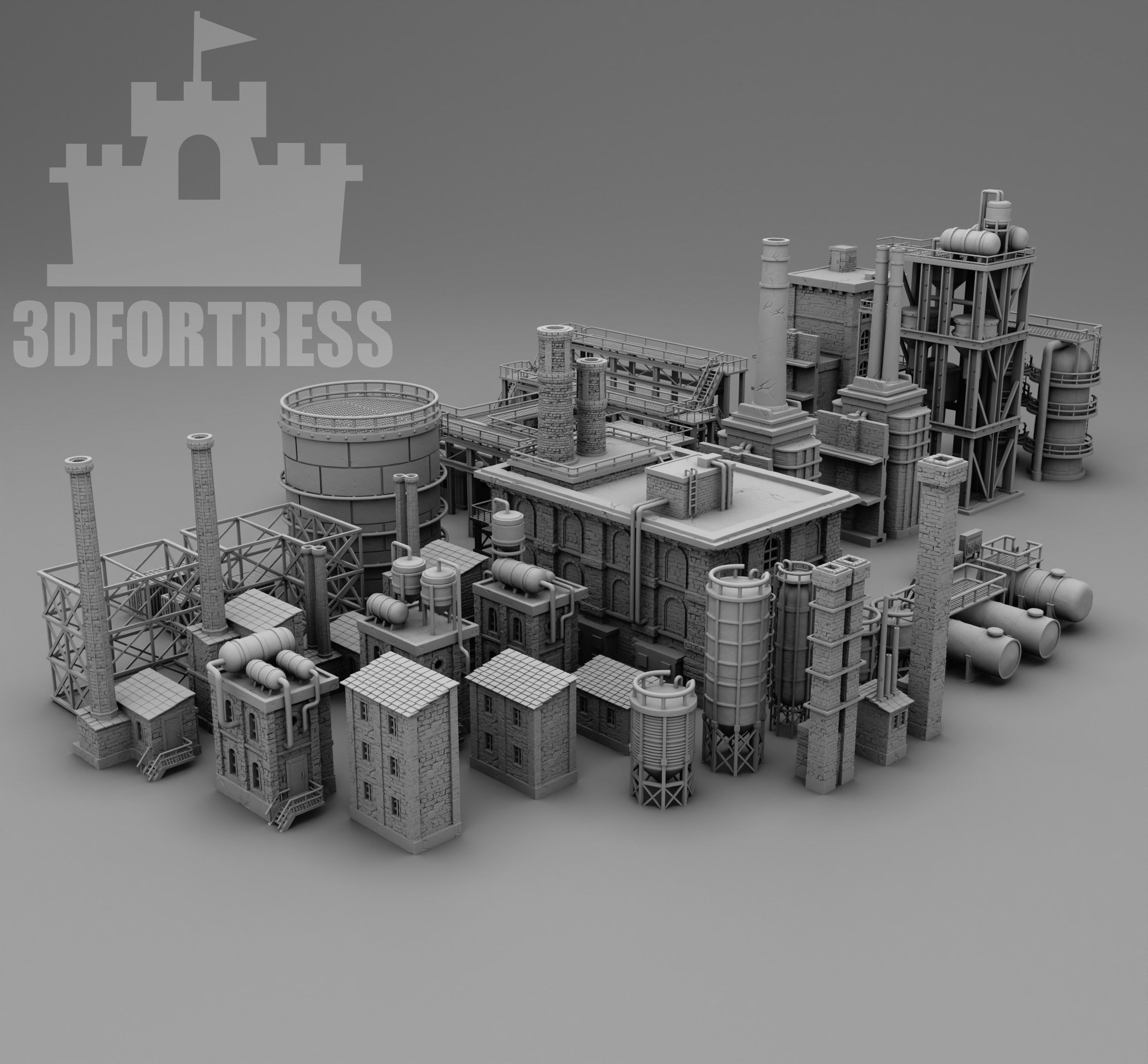 ModularFactory 3D print model_3