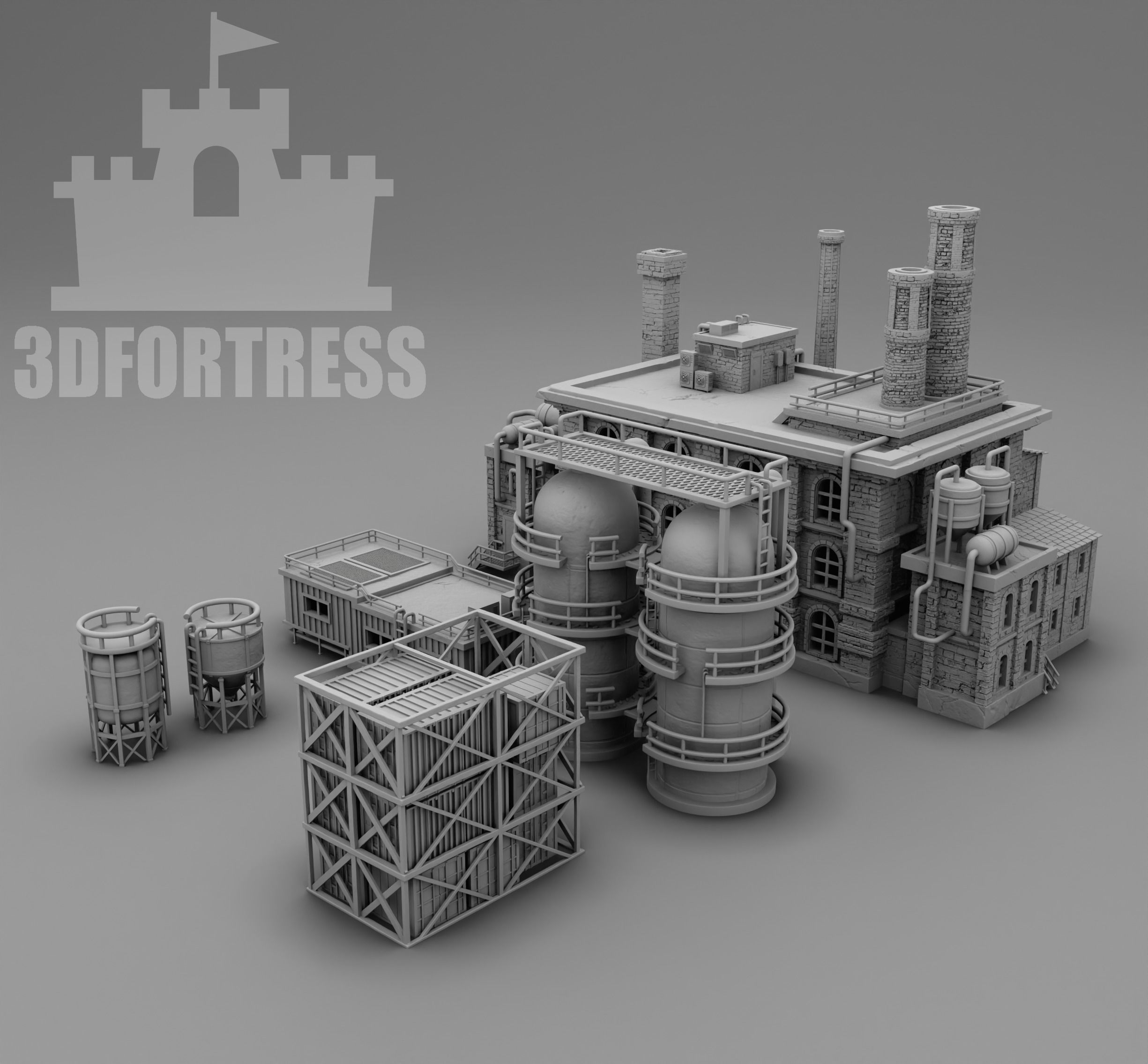 ModularFactory 3D print model_12