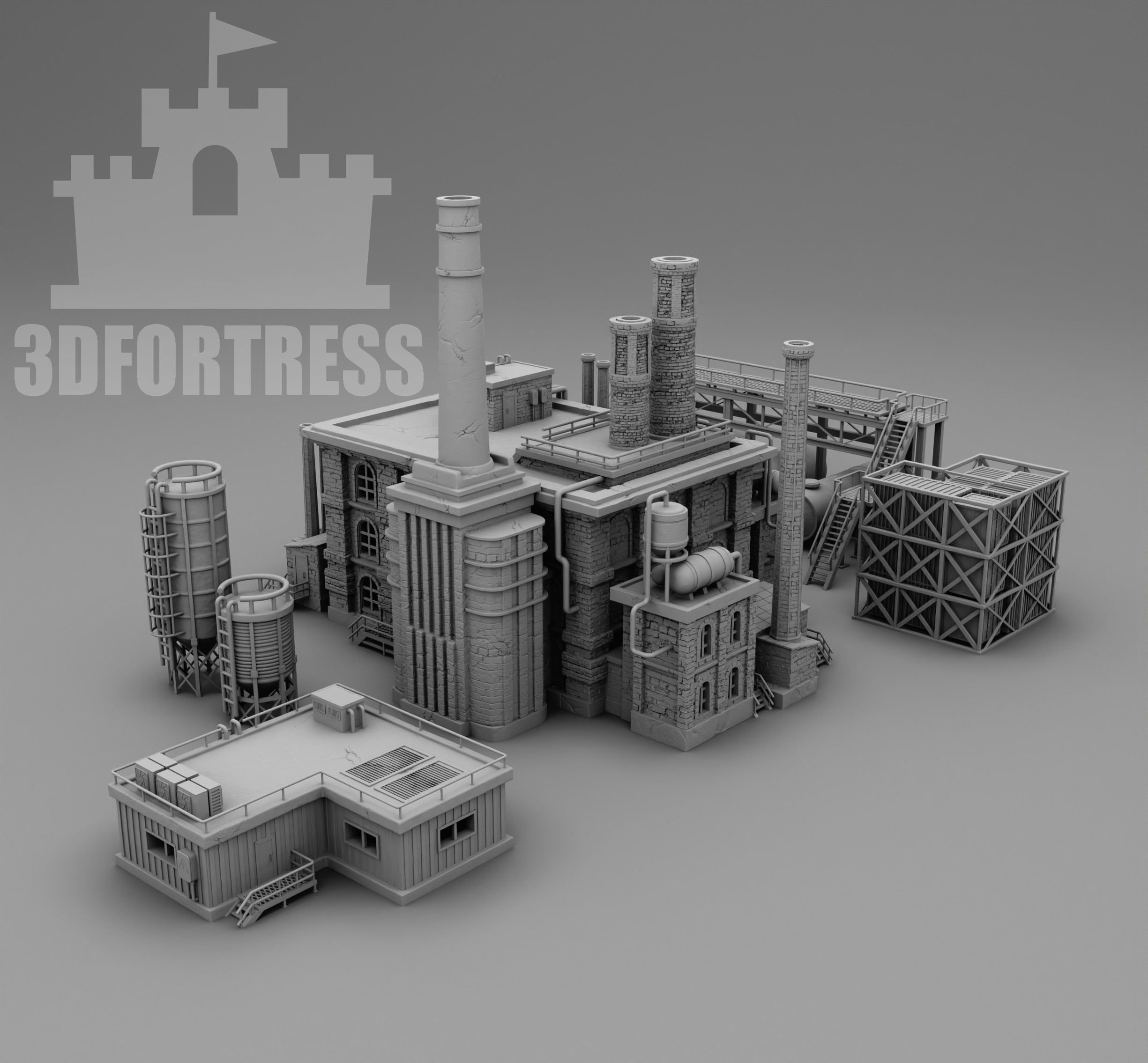 ModularFactory 3D print model_9