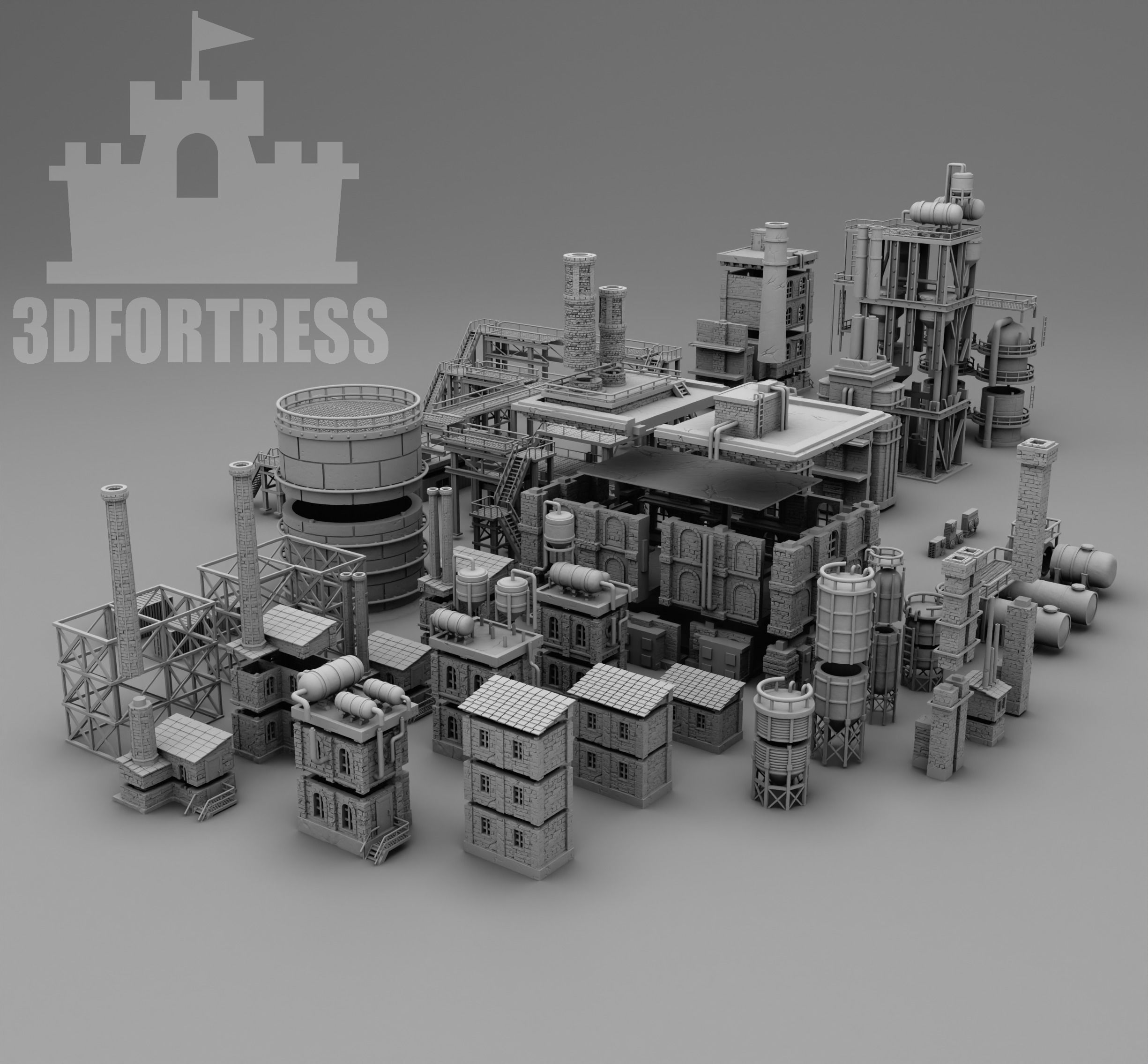 ModularFactory 3D print model_5