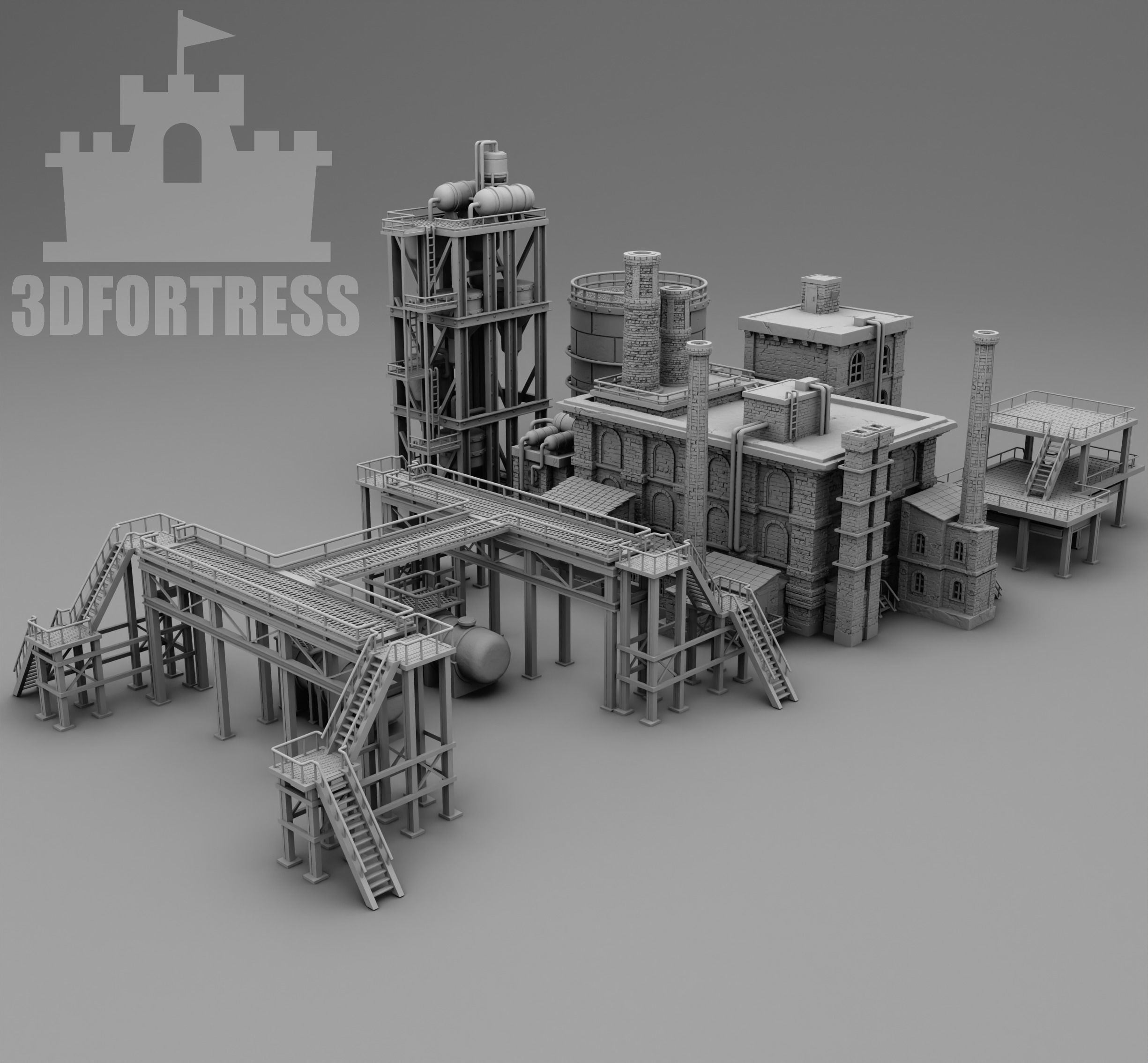 ModularFactory 3D print model_14