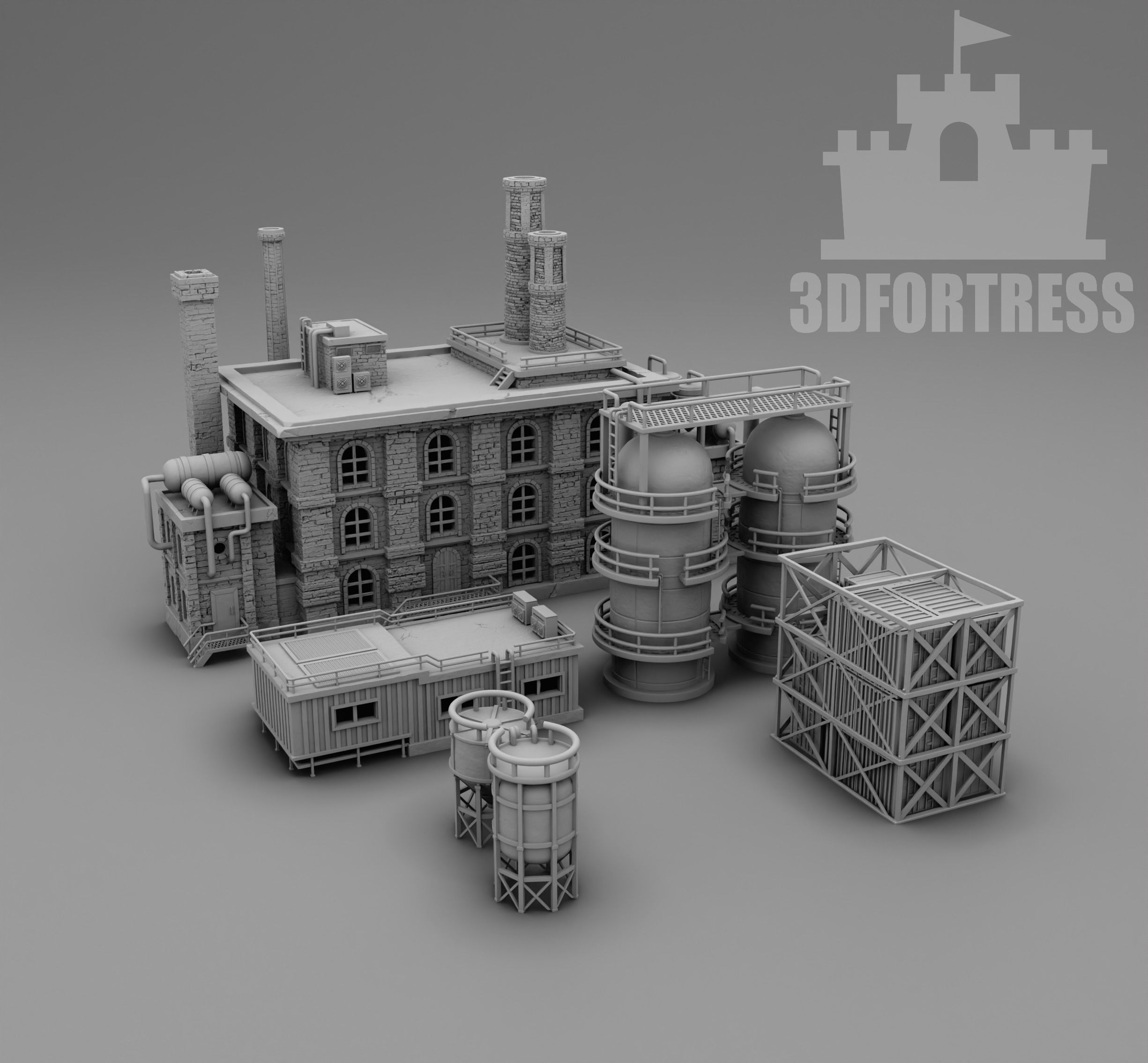 ModularFactory 3D print model_11