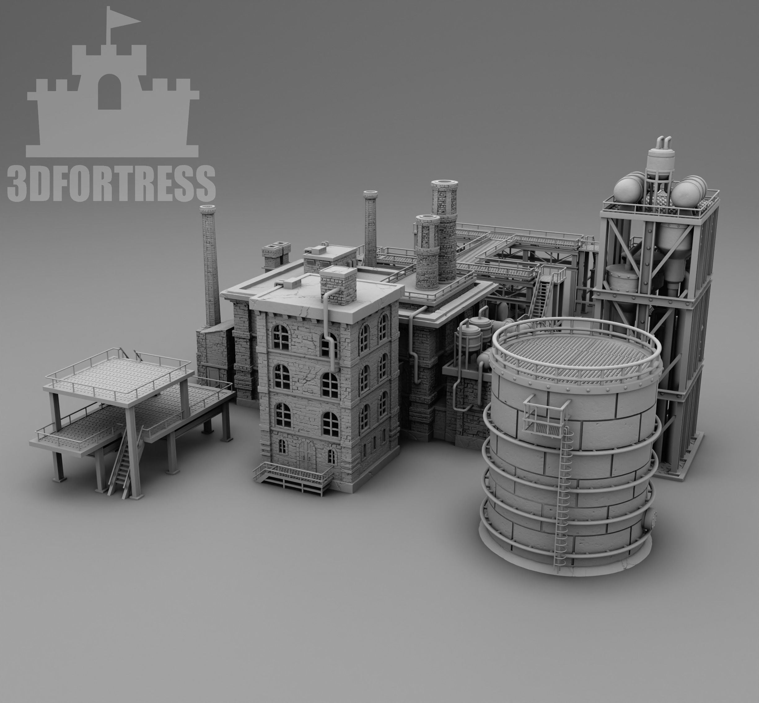 ModularFactory 3D print model_1