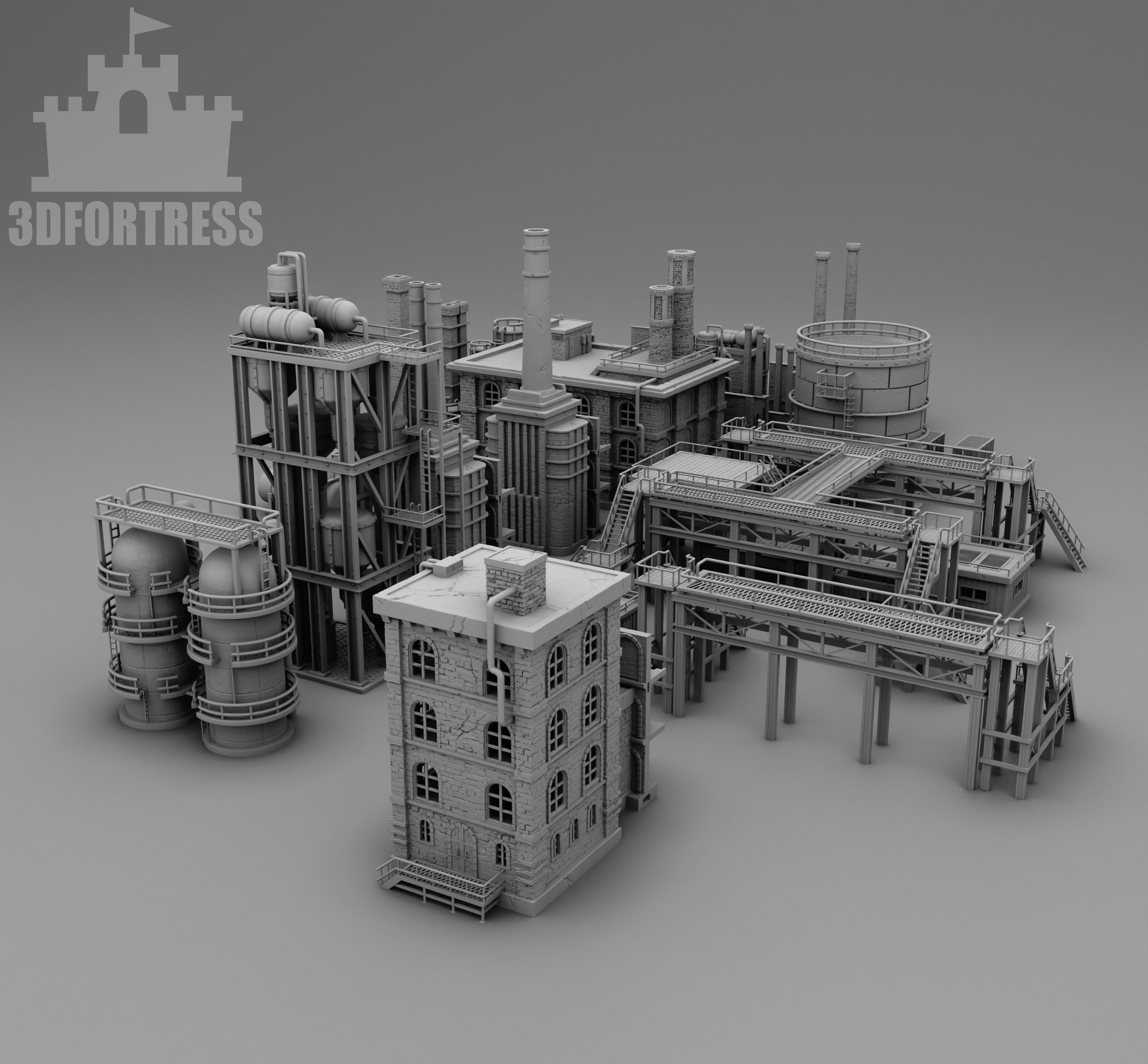 ModularFactory 3D print model_4